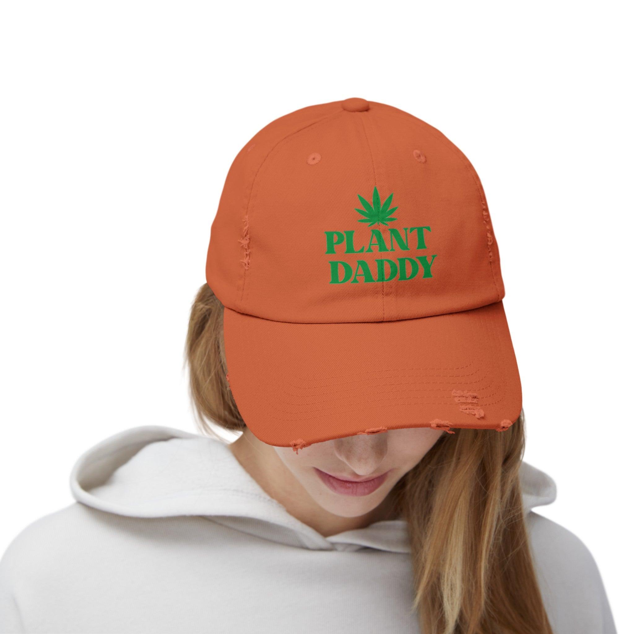 Plant Daddy Distressed Dad Hat