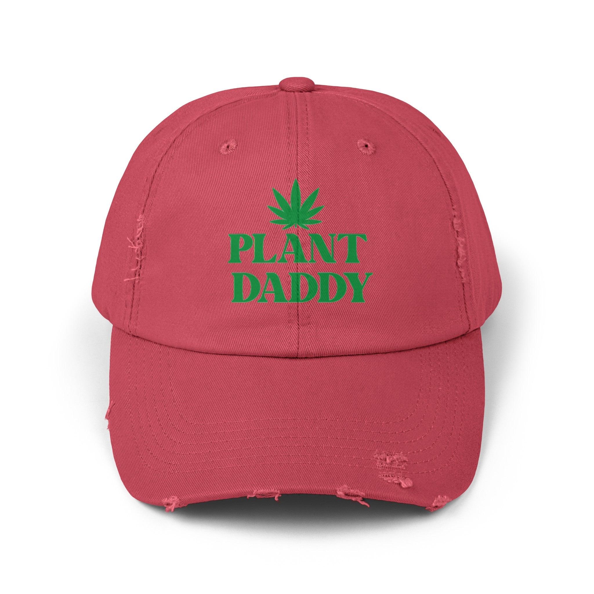 Plant Daddy Distressed Dad Hat