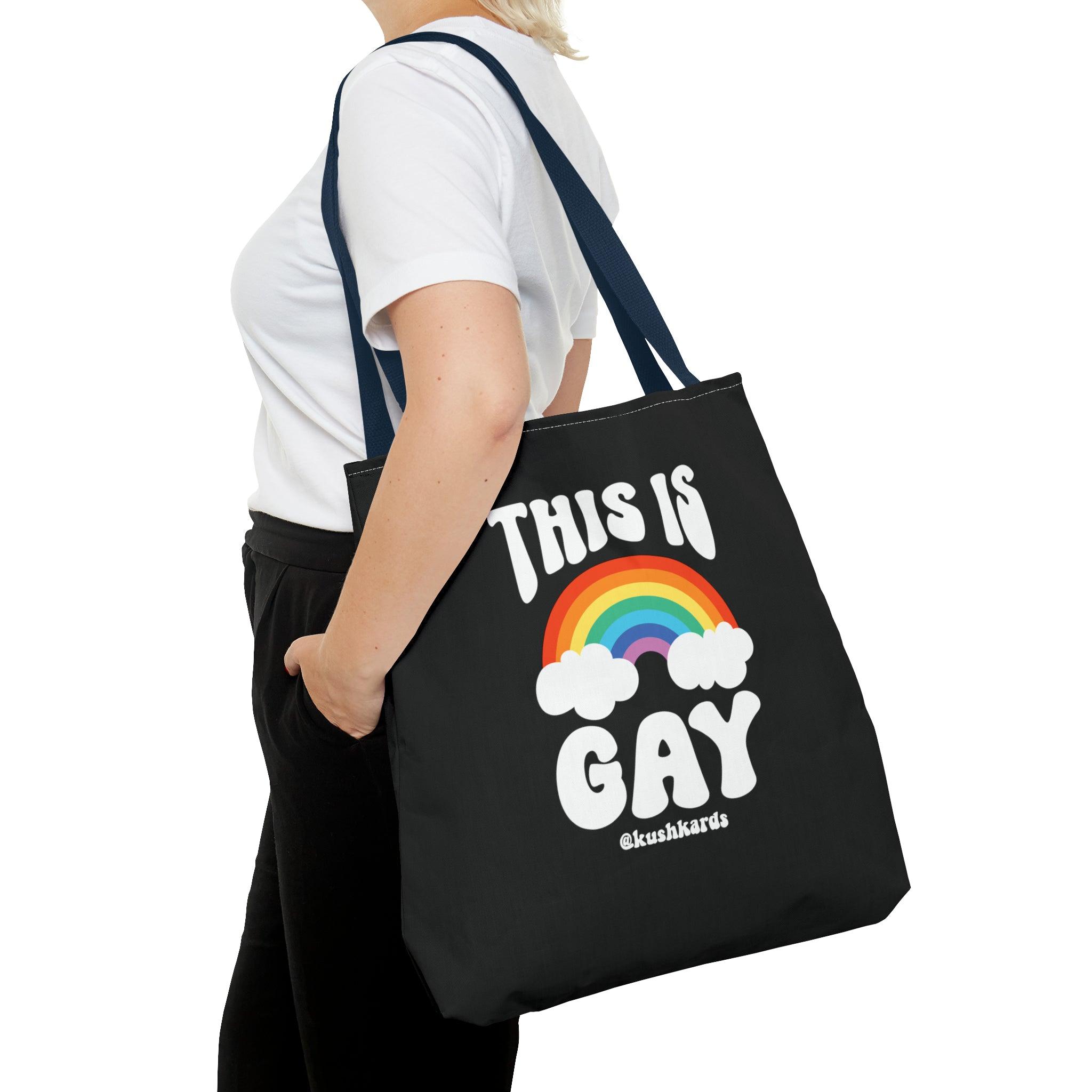 This Is Gay Clouds Tote Bag