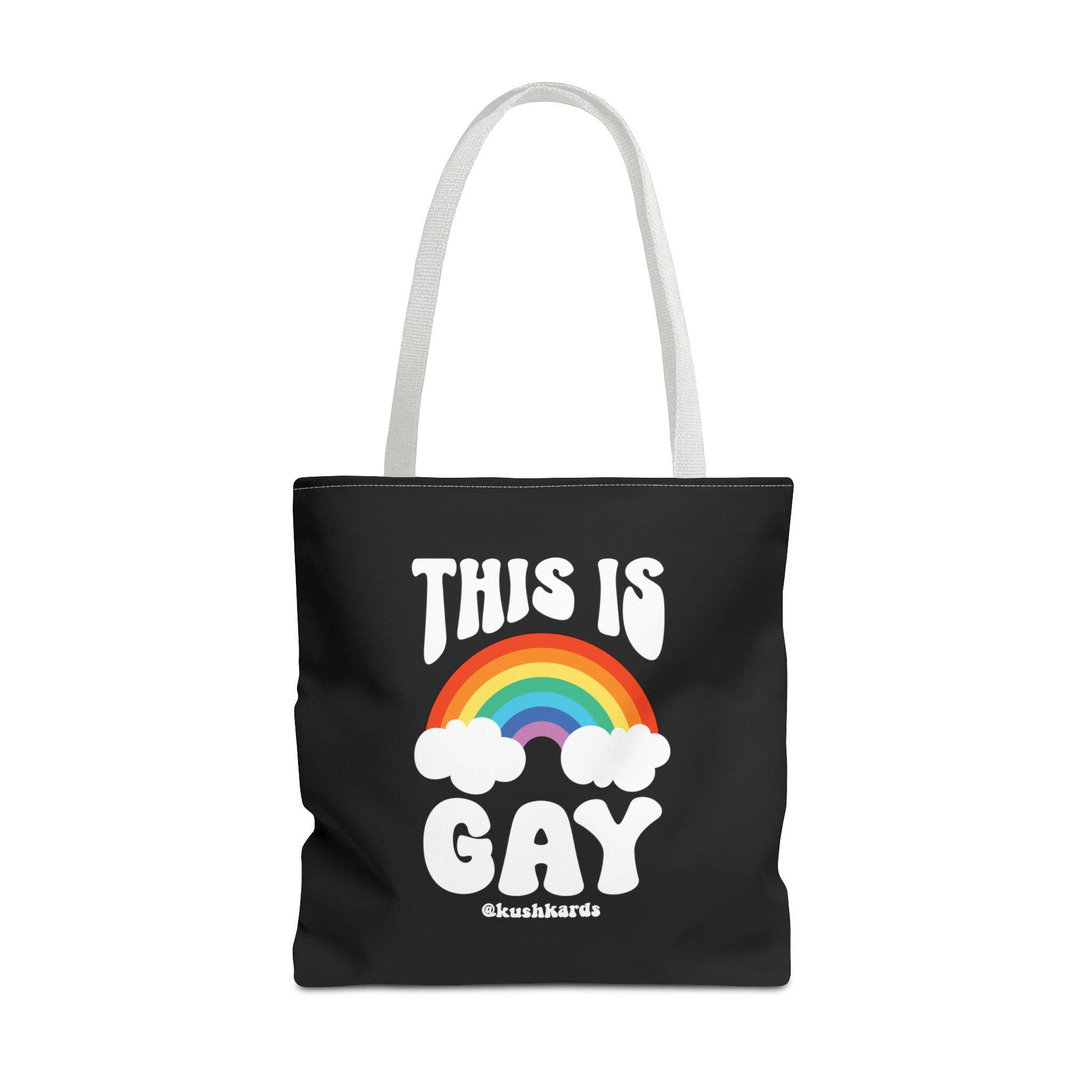 This Is Gay Clouds Tote Bag