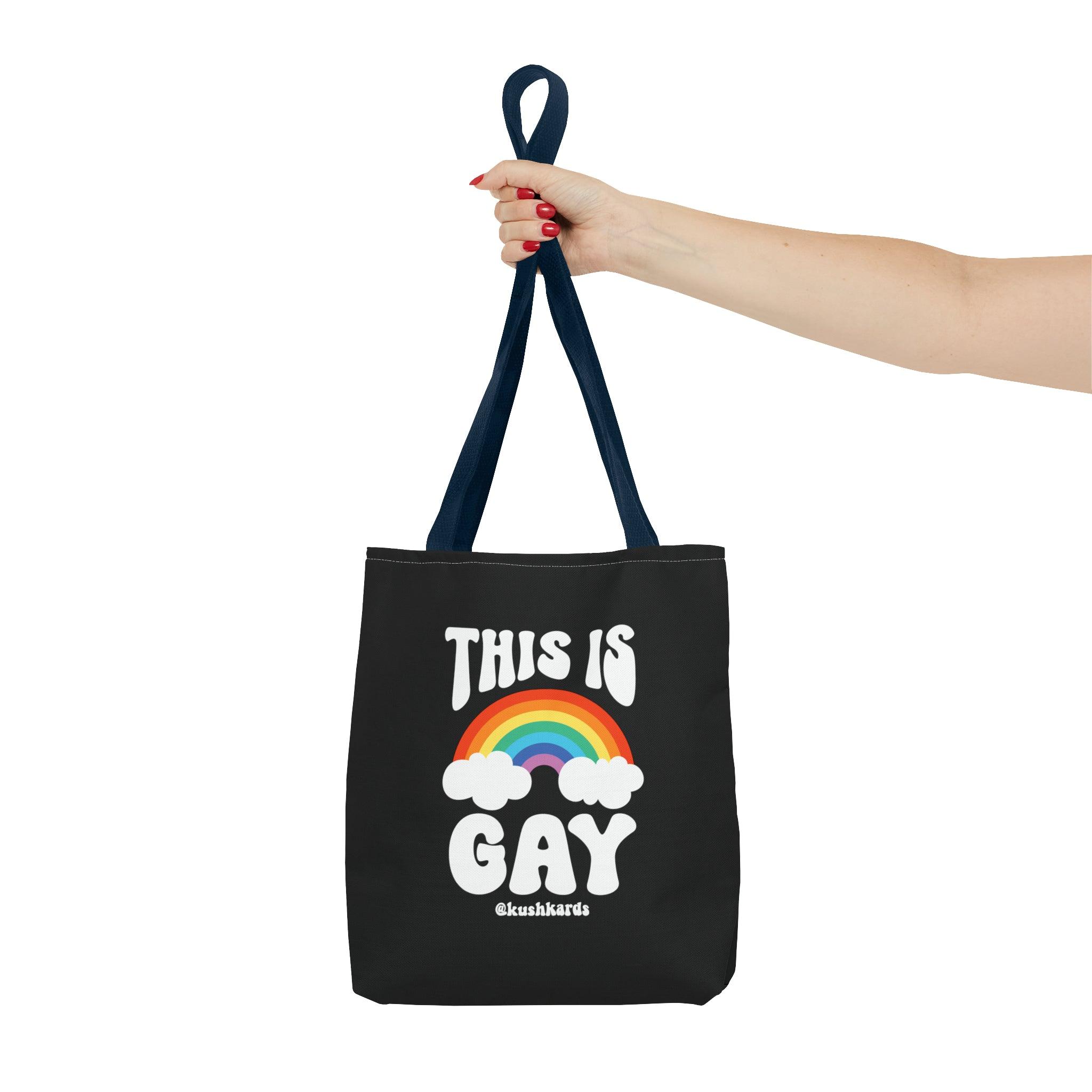 This Is Gay Clouds Tote Bag