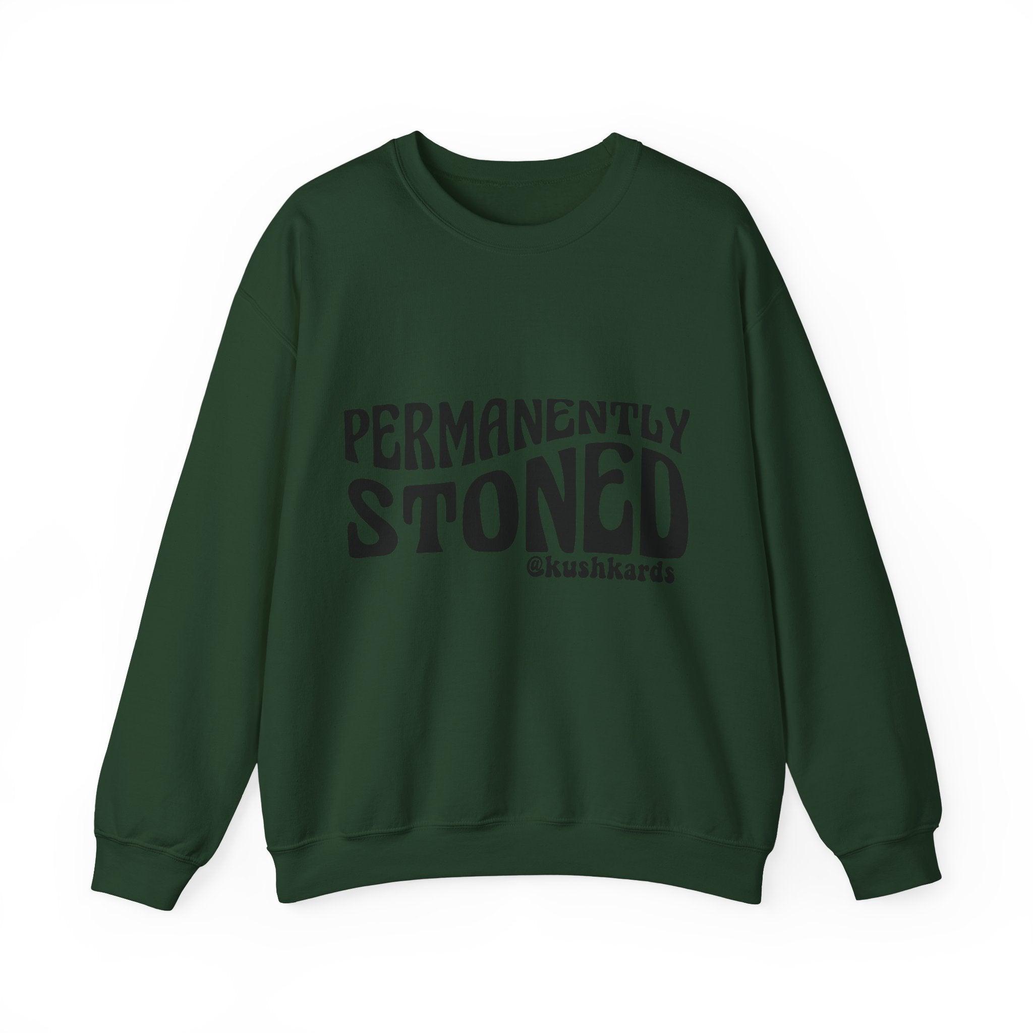 Permanently Stoned KushKards Unisex Heavy Blend™ Crewneck Sweatshirt