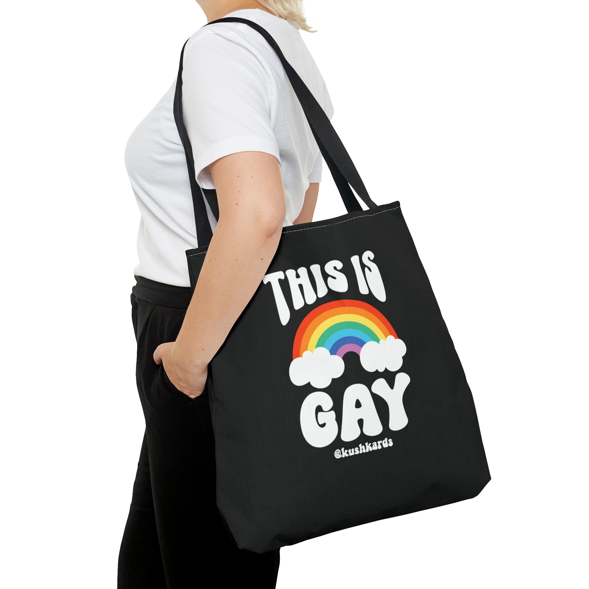 This Is Gay Clouds Tote Bag