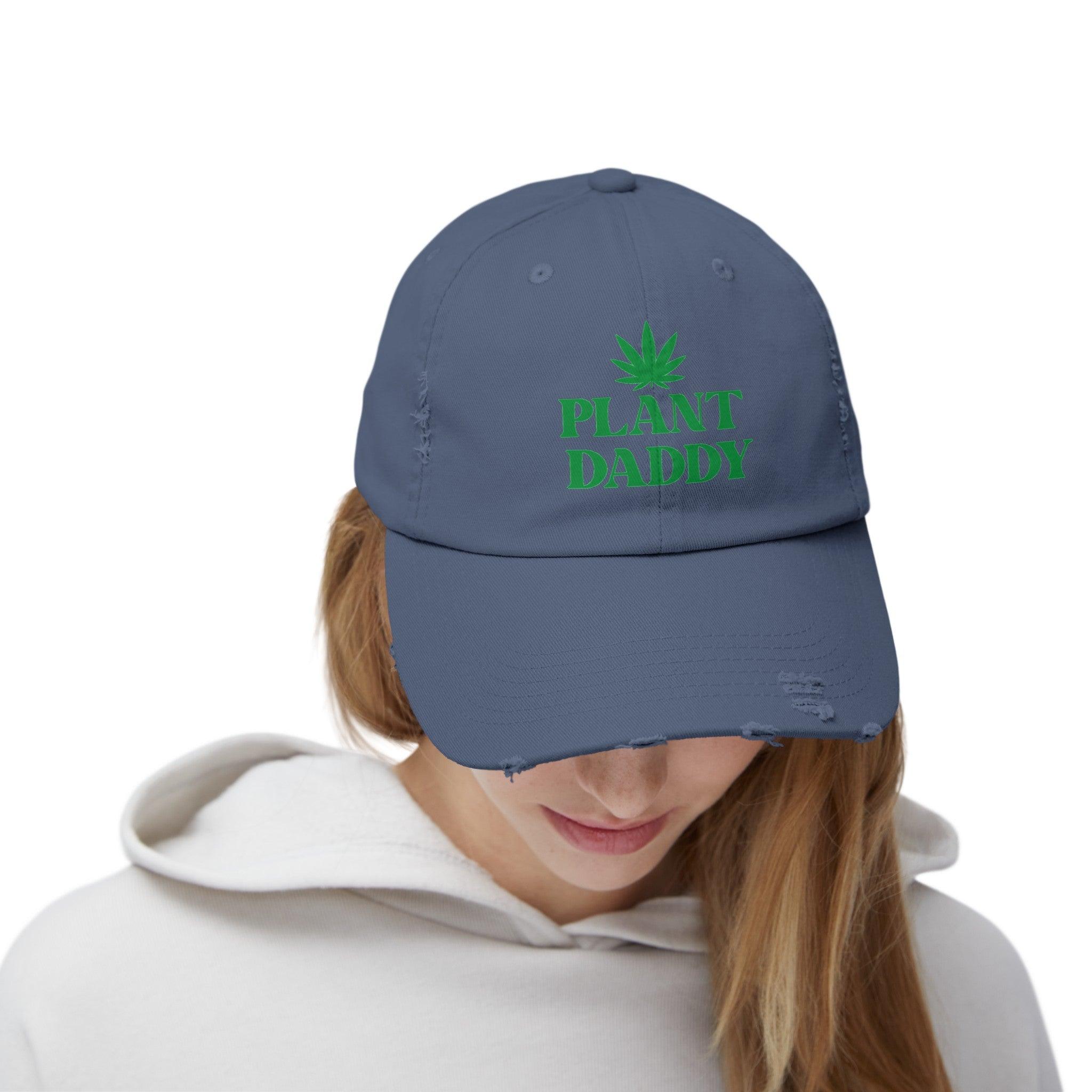 Plant Daddy Distressed Dad Hat