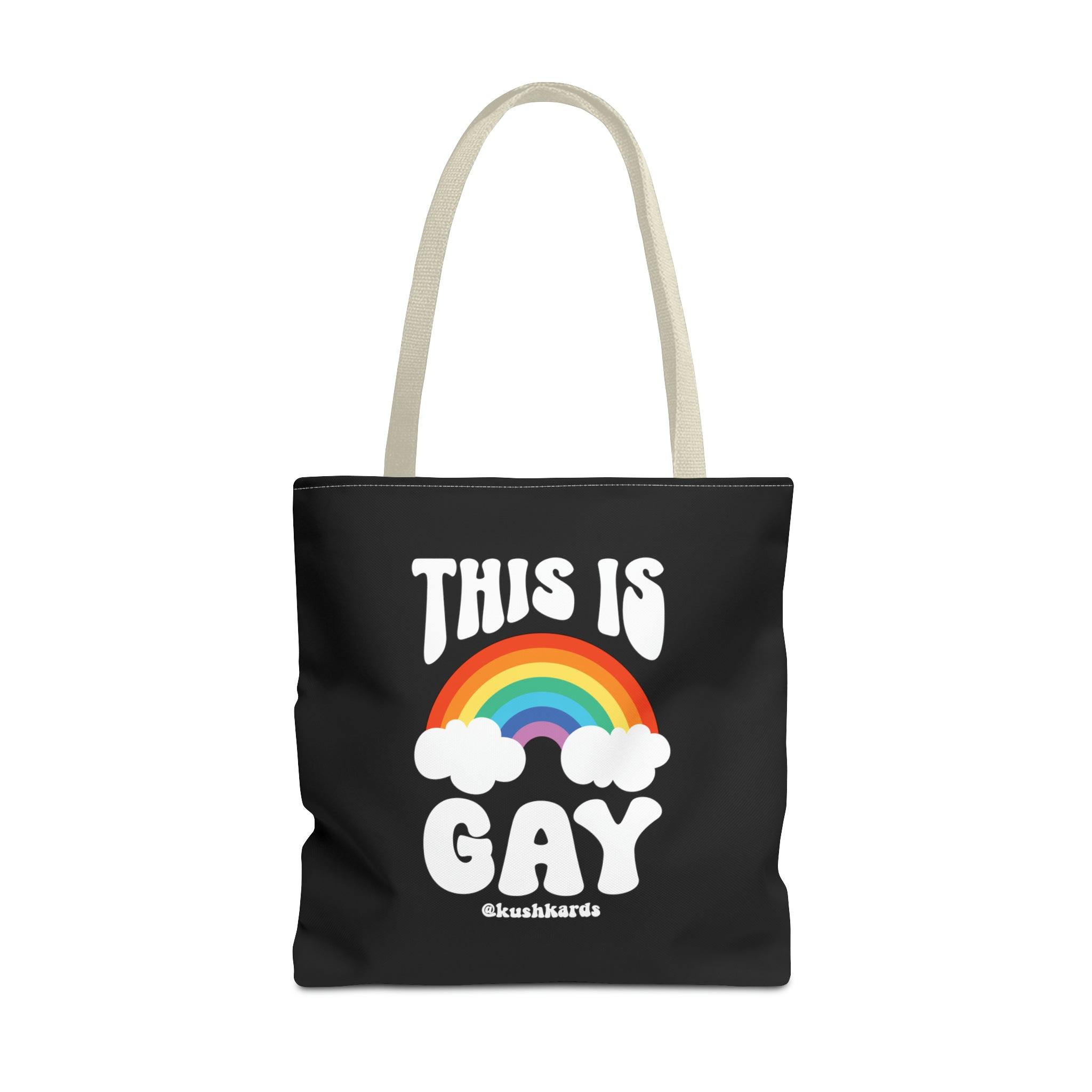 This Is Gay Clouds Tote Bag