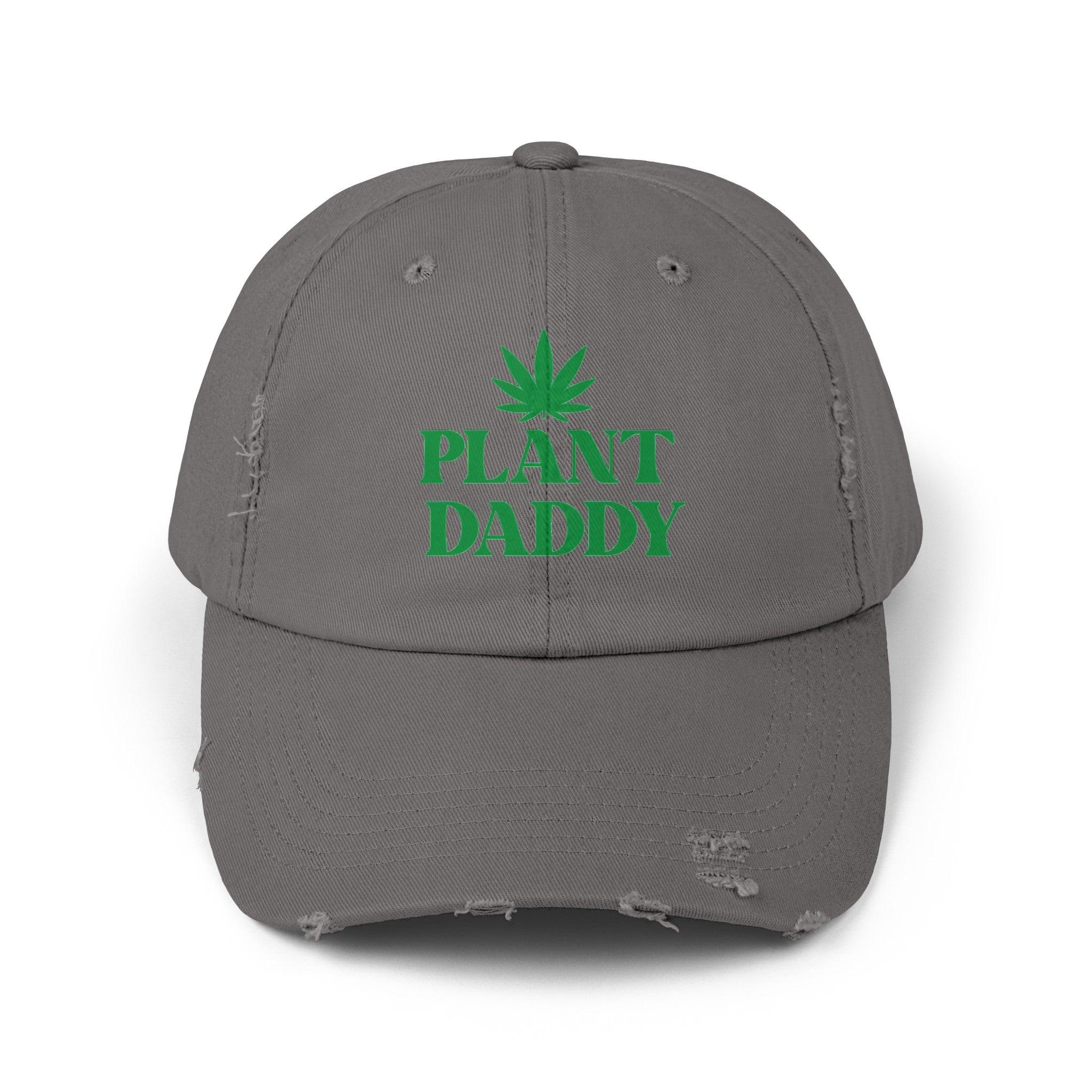 Plant Daddy Distressed Dad Hat