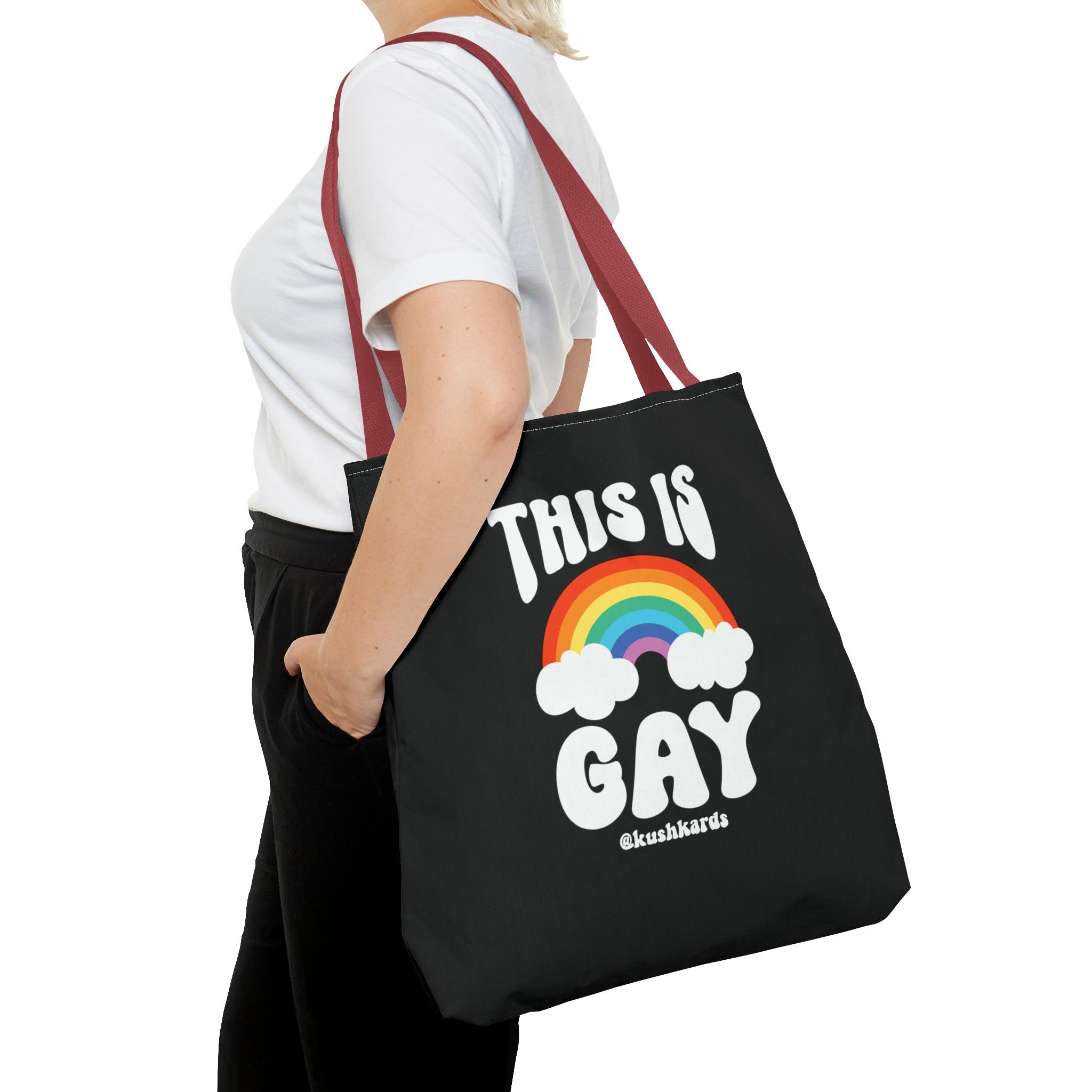 This Is Gay Clouds Tote Bag