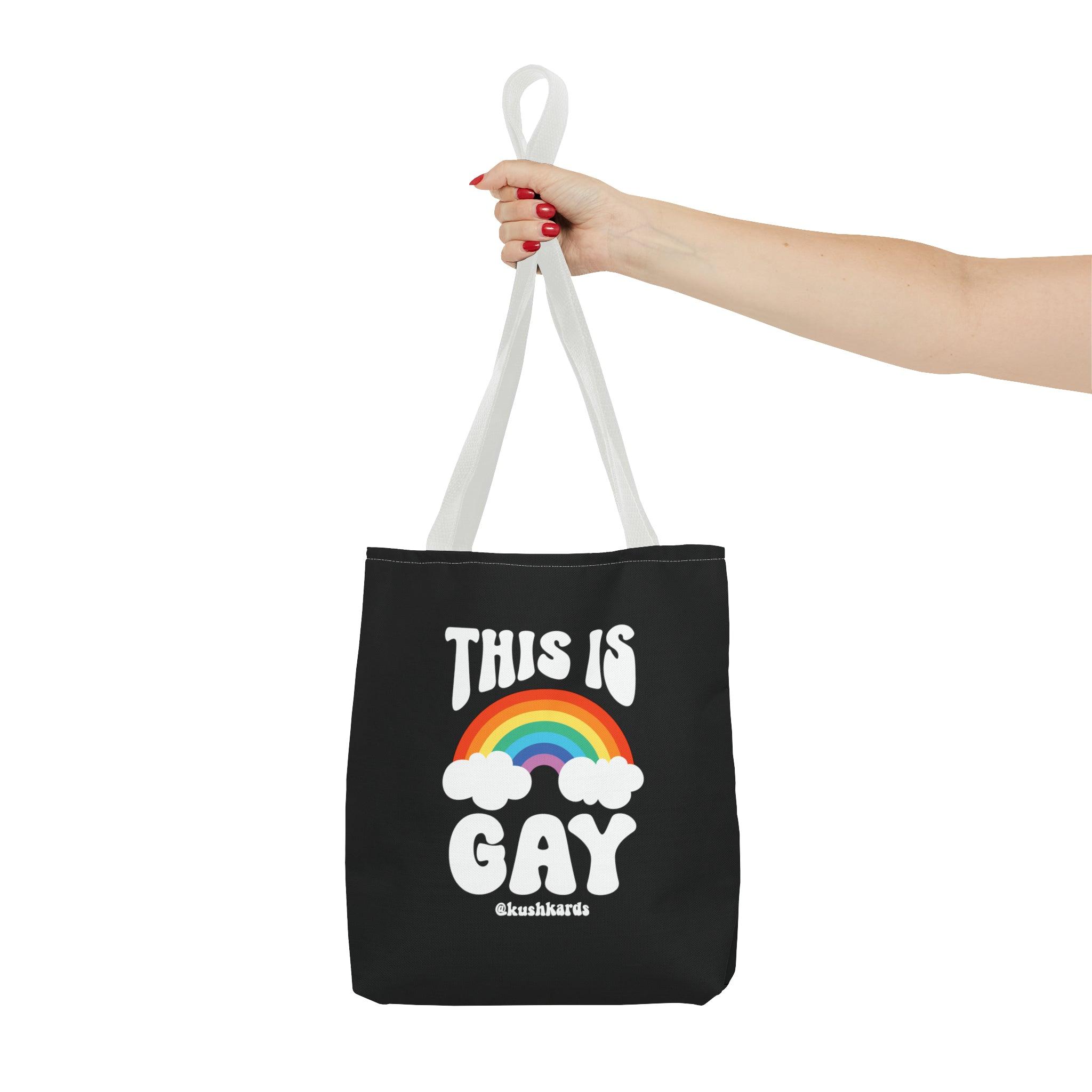 This Is Gay Clouds Tote Bag