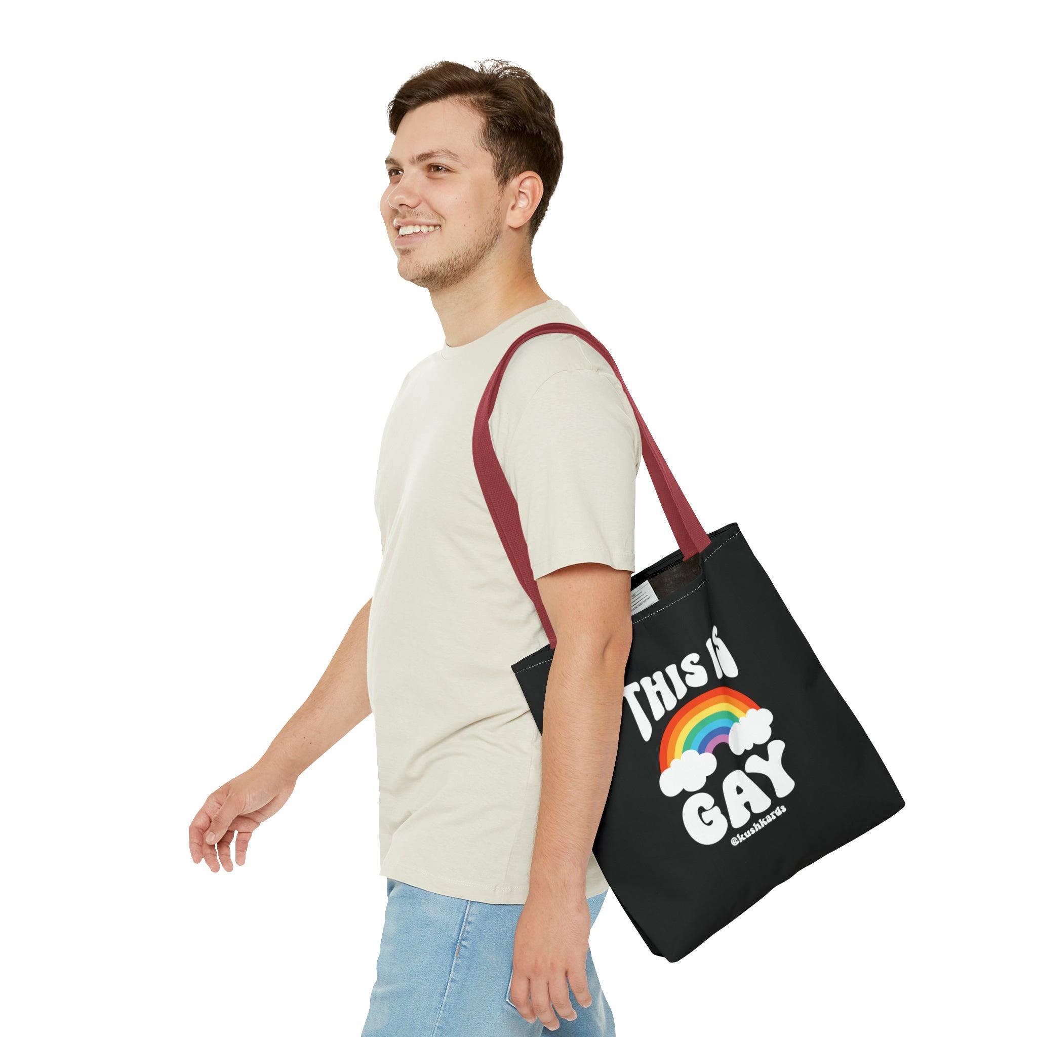 This Is Gay Clouds Tote Bag