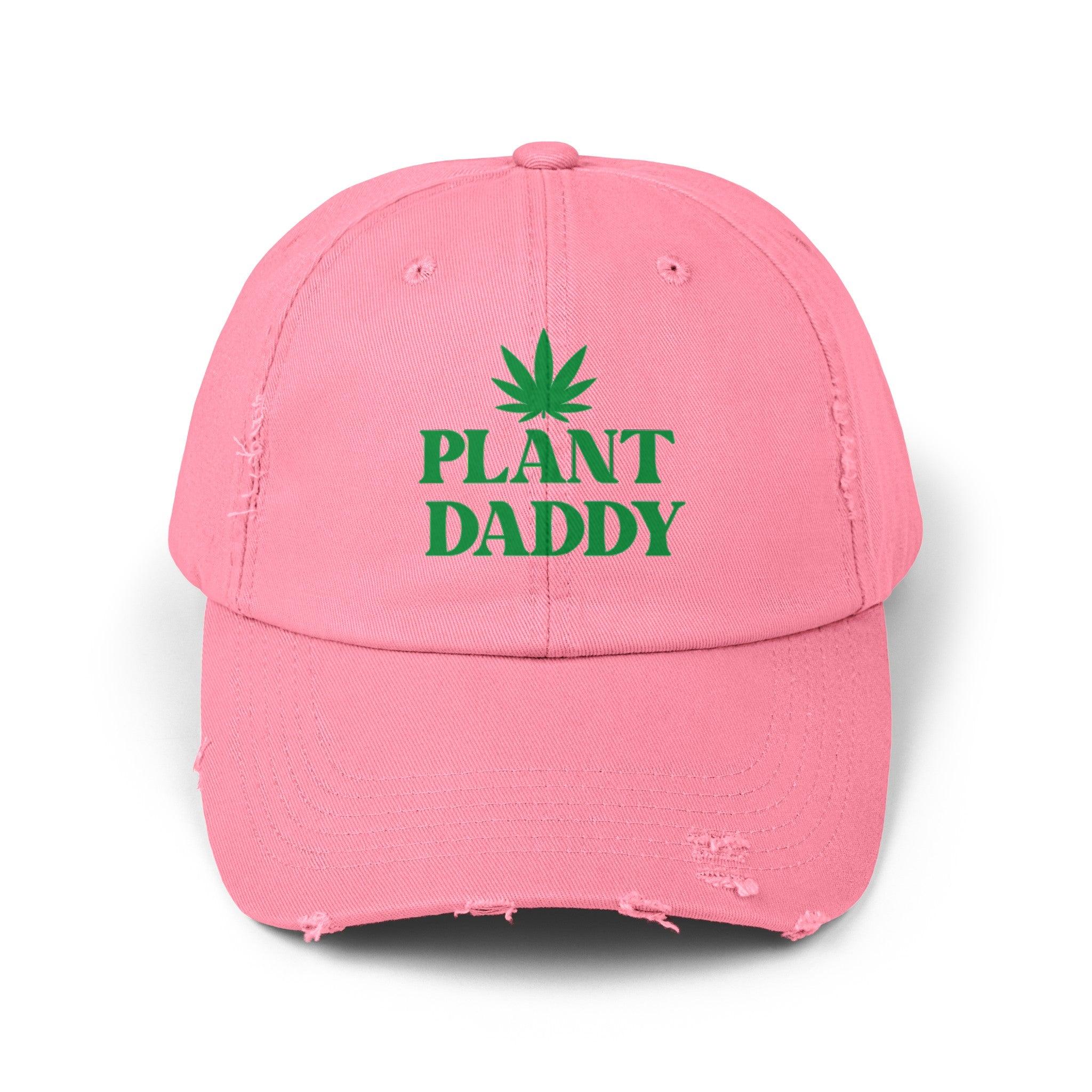Plant Daddy Distressed Dad Hat
