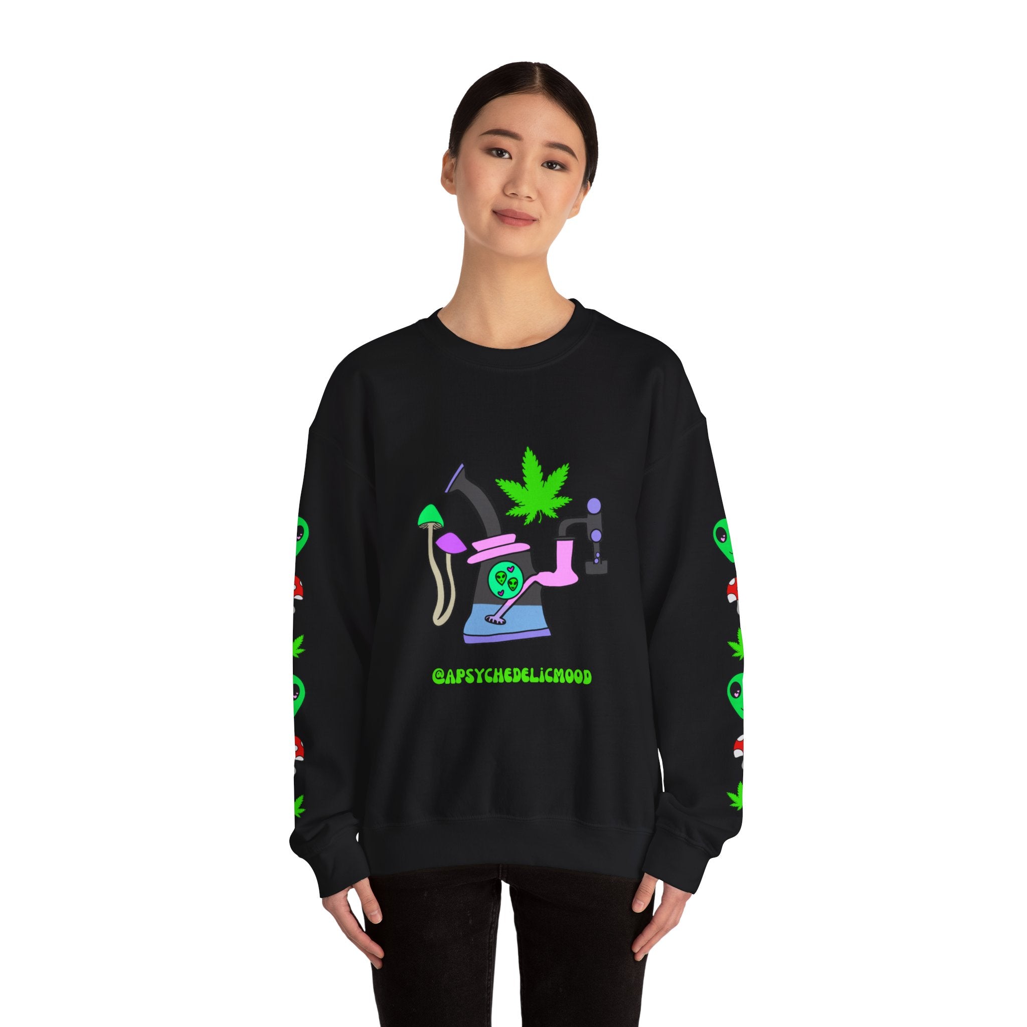 Psychedelic Hash Money Sweatshirt