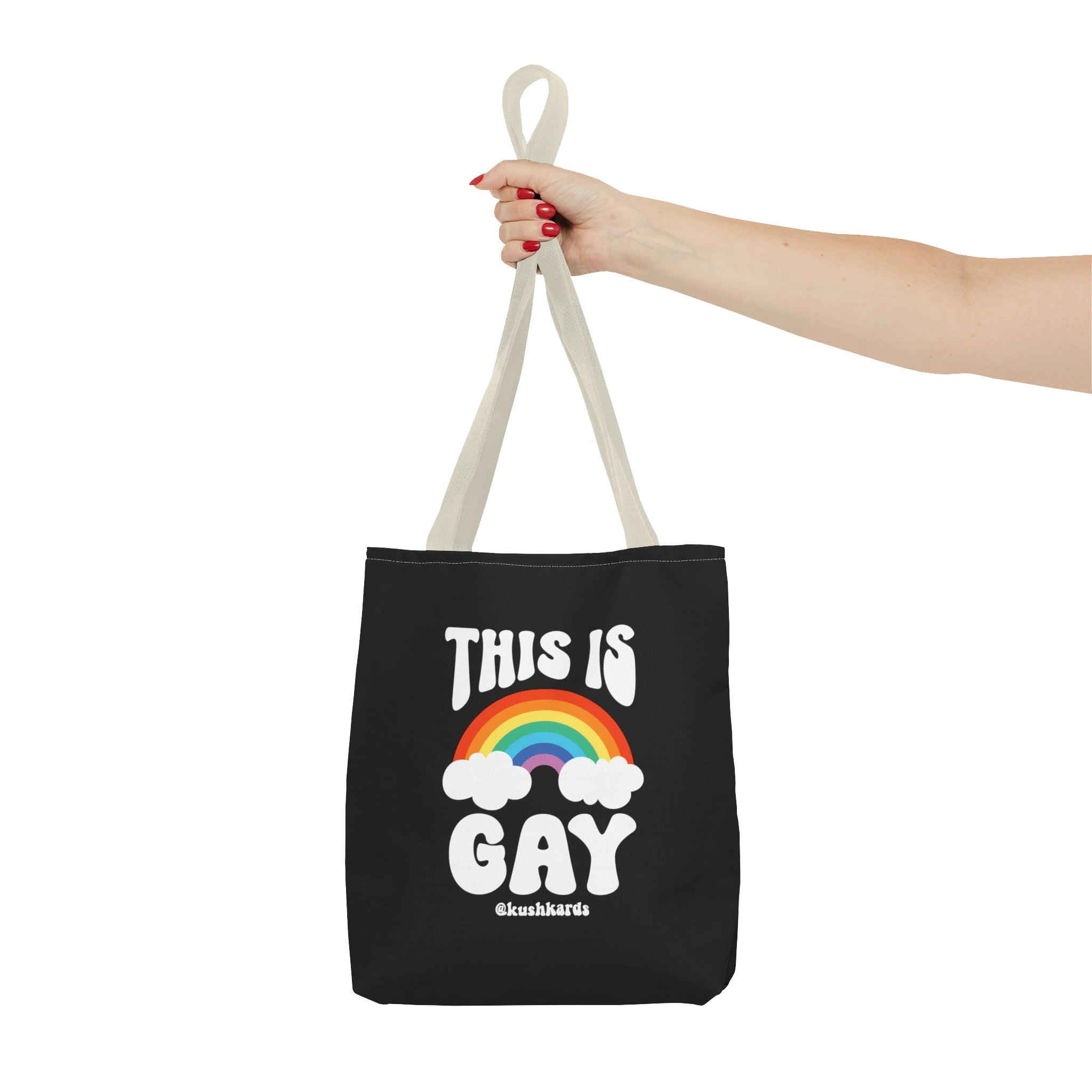 This Is Gay Clouds Tote Bag