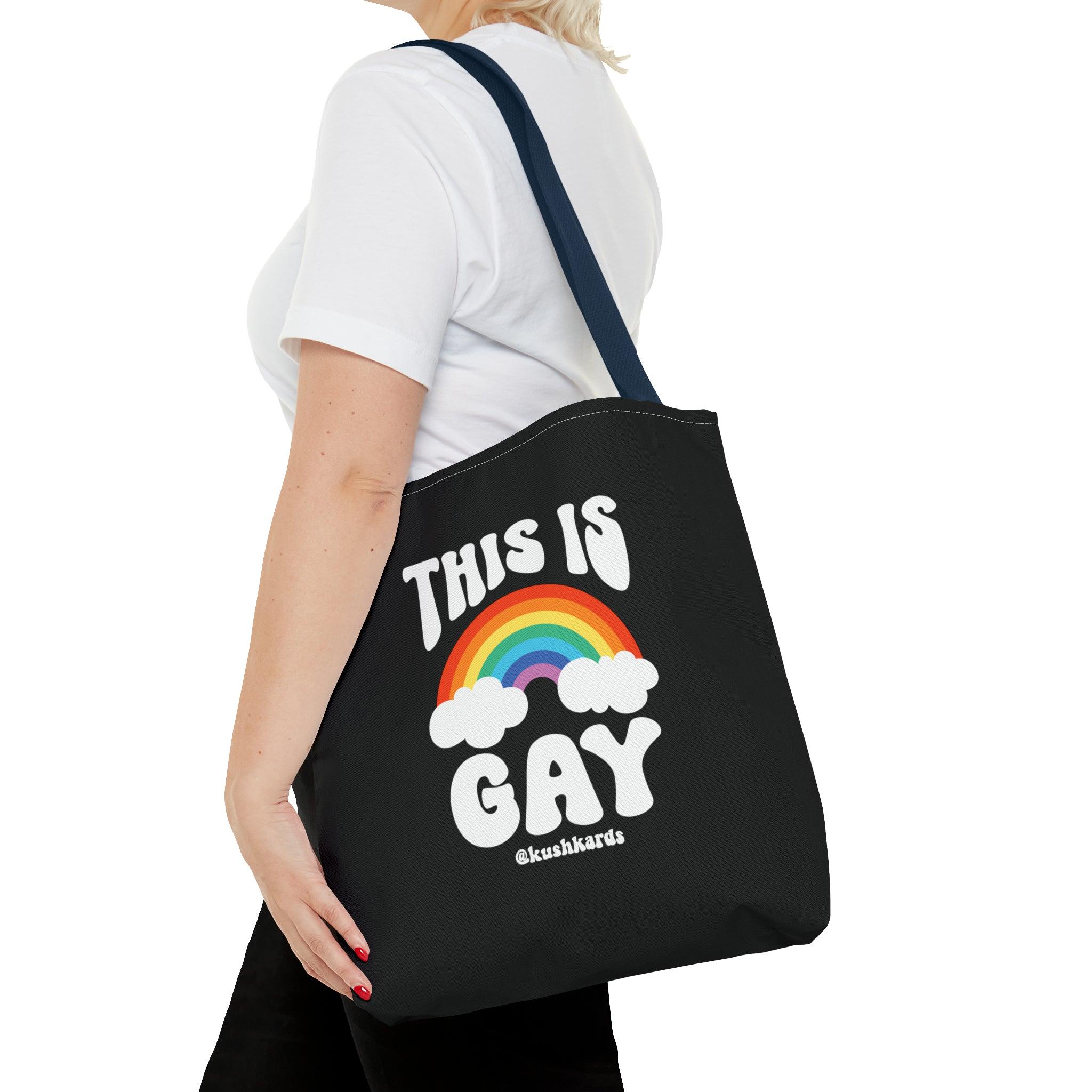 This Is Gay Clouds Tote Bag