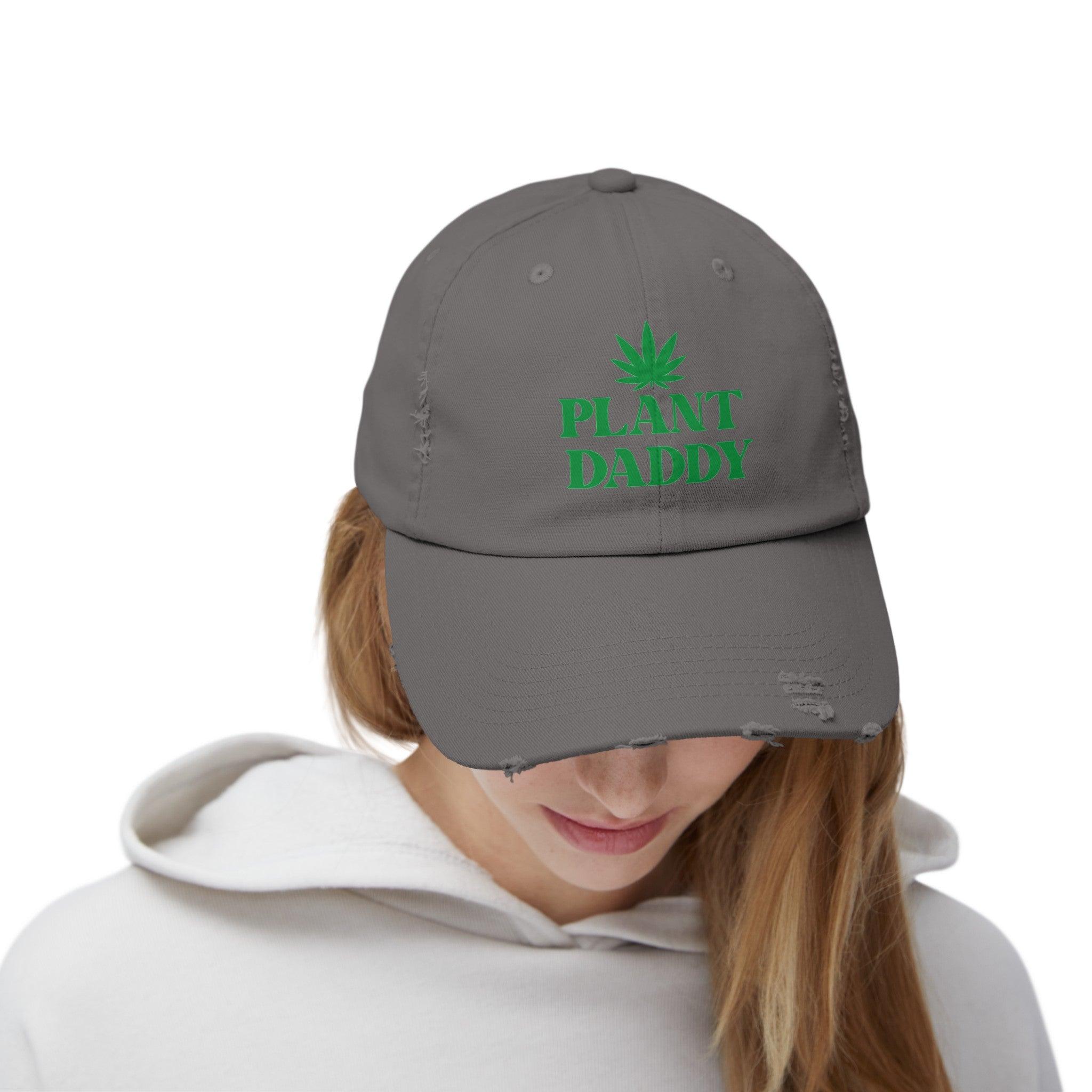 Plant Daddy Distressed Dad Hat