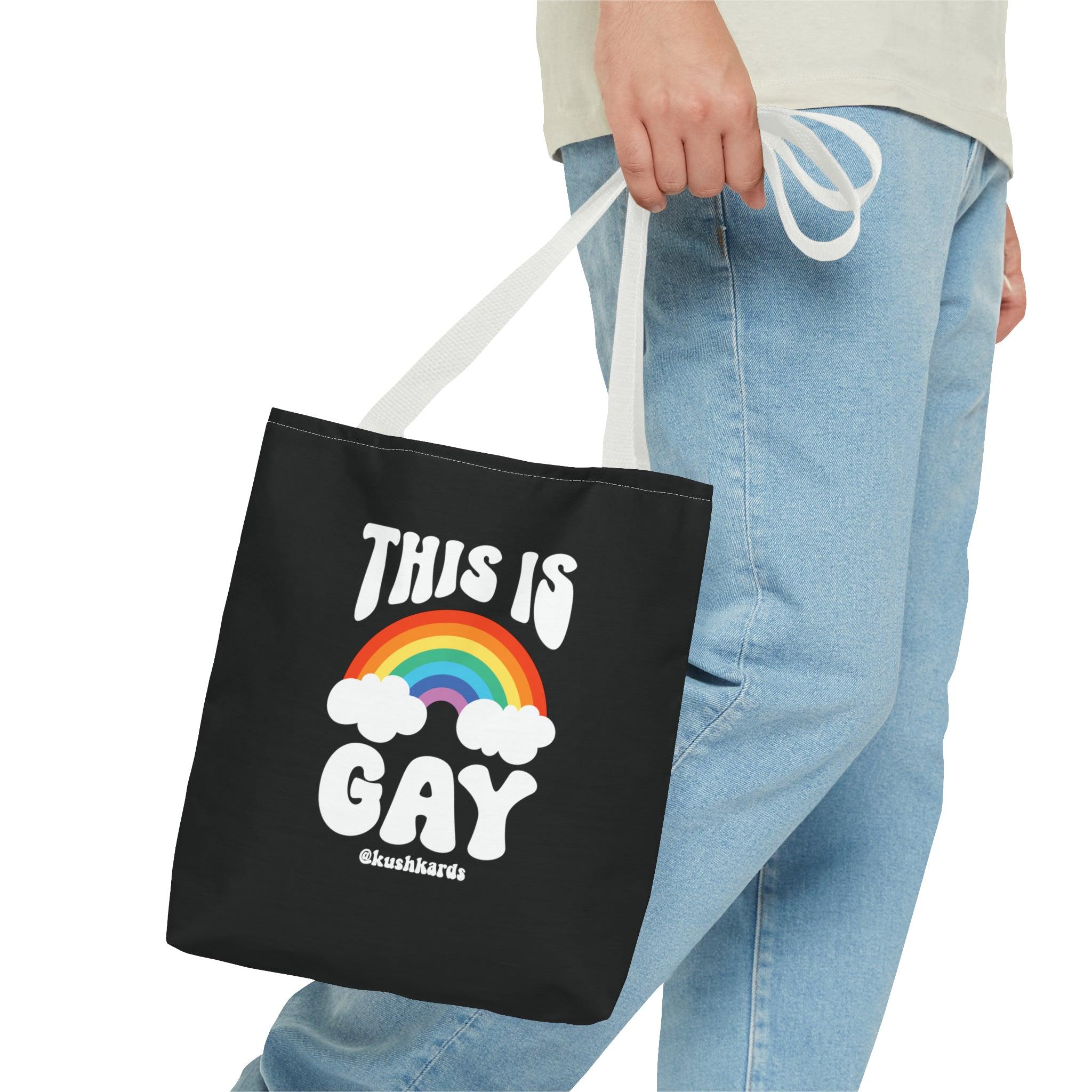 This Is Gay Clouds Tote Bag