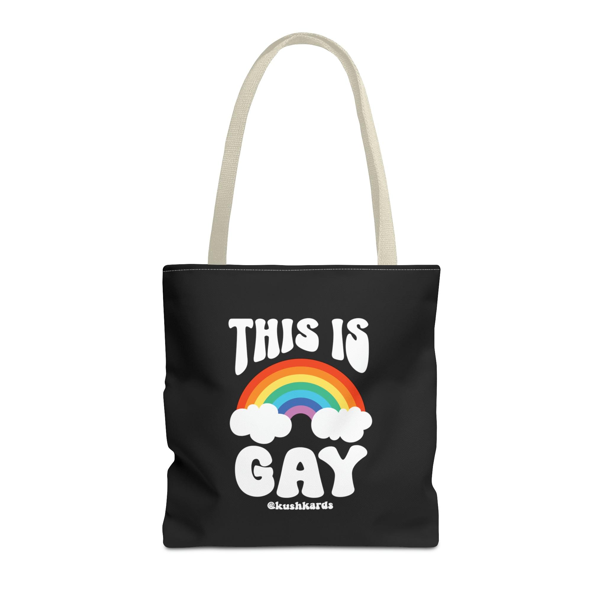 This Is Gay Clouds Tote Bag
