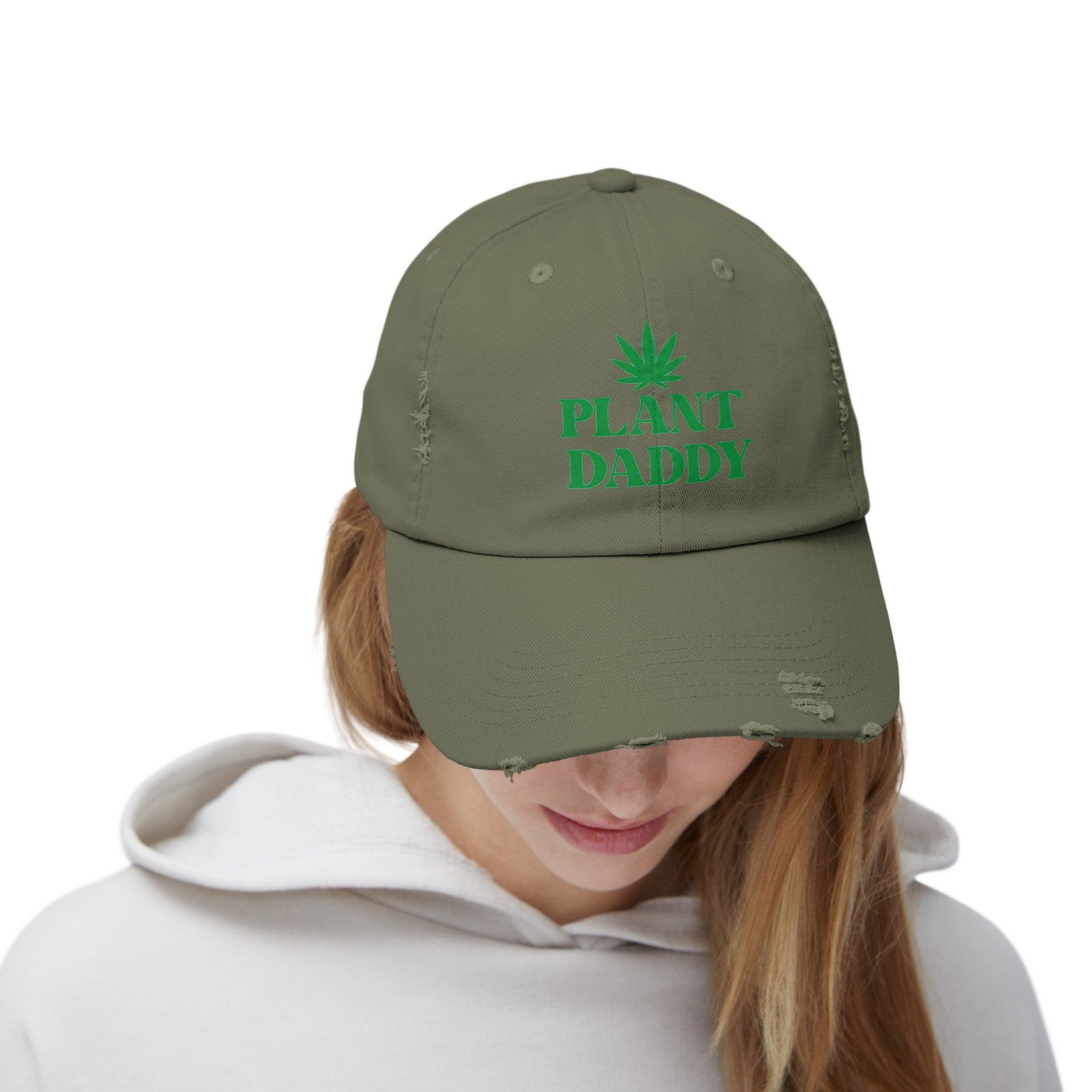 Plant Daddy Distressed Dad Hat