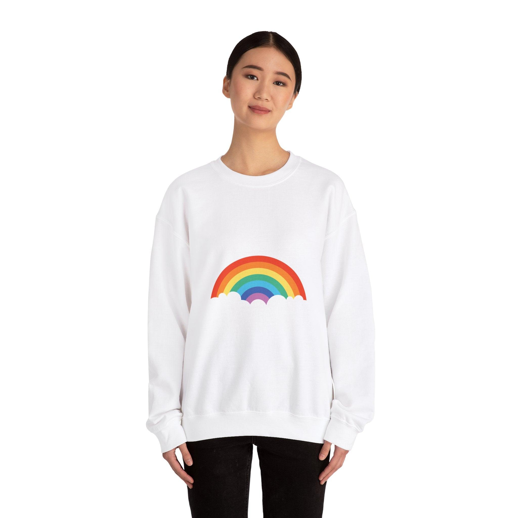 This Is Gay Clouds Unisex Heavy Blend™ Crewneck Sweatshirt