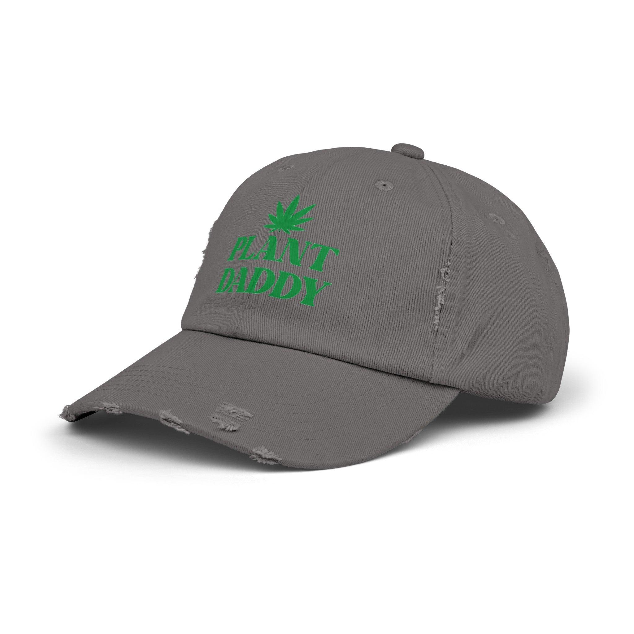 Plant Daddy Distressed Dad Hat