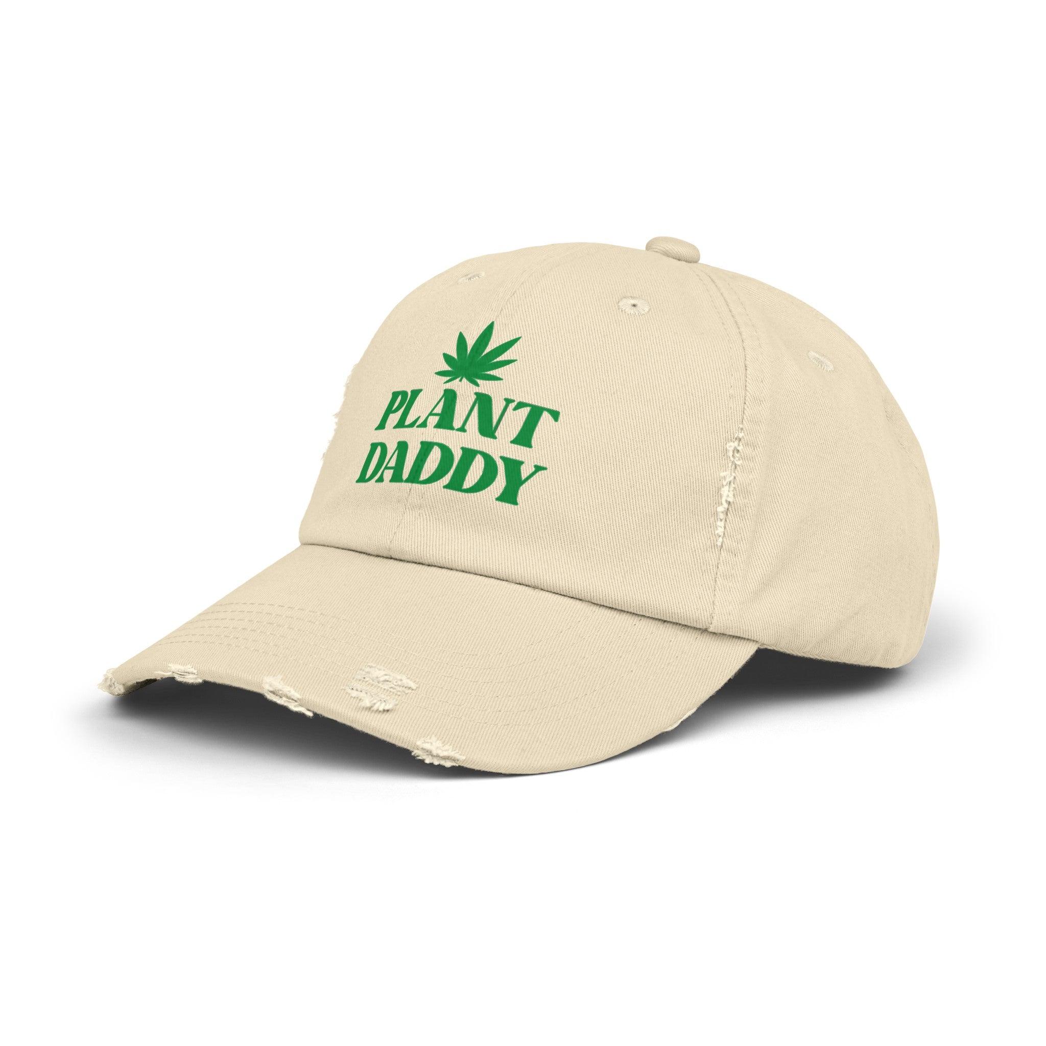 Plant Daddy Distressed Dad Hat