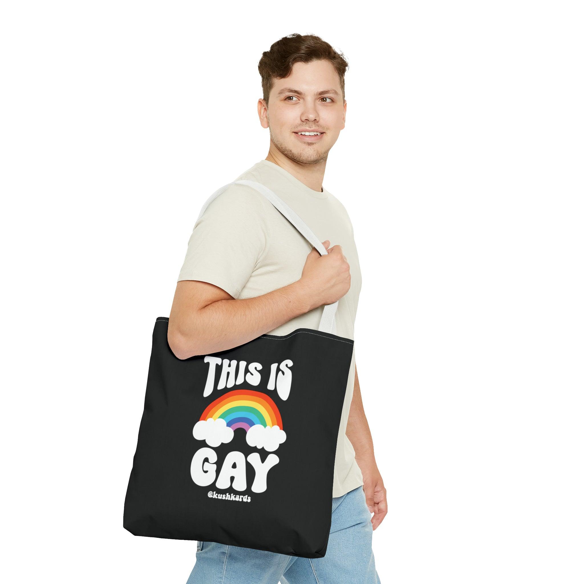 This Is Gay Clouds Tote Bag