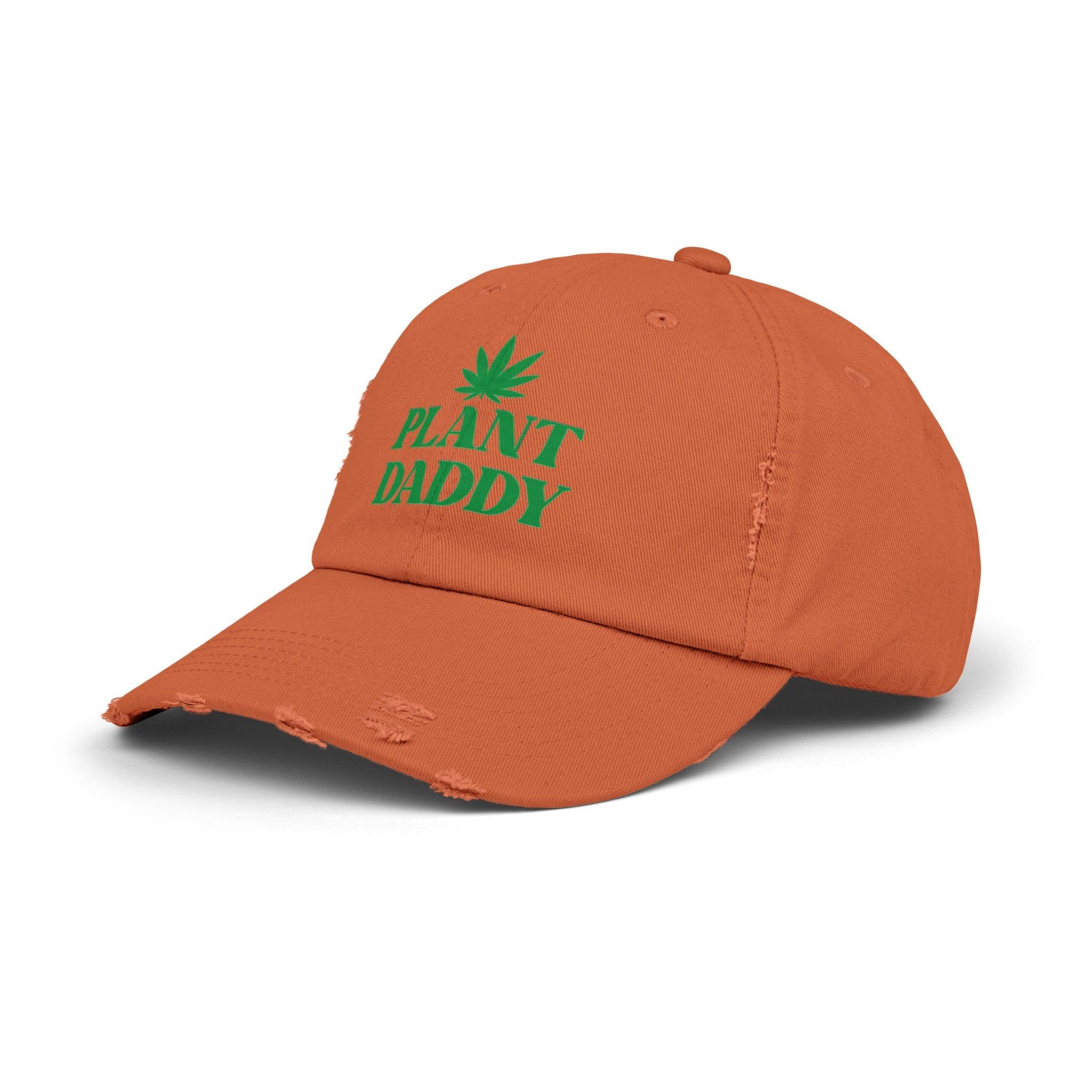 Plant Daddy Distressed Dad Hat