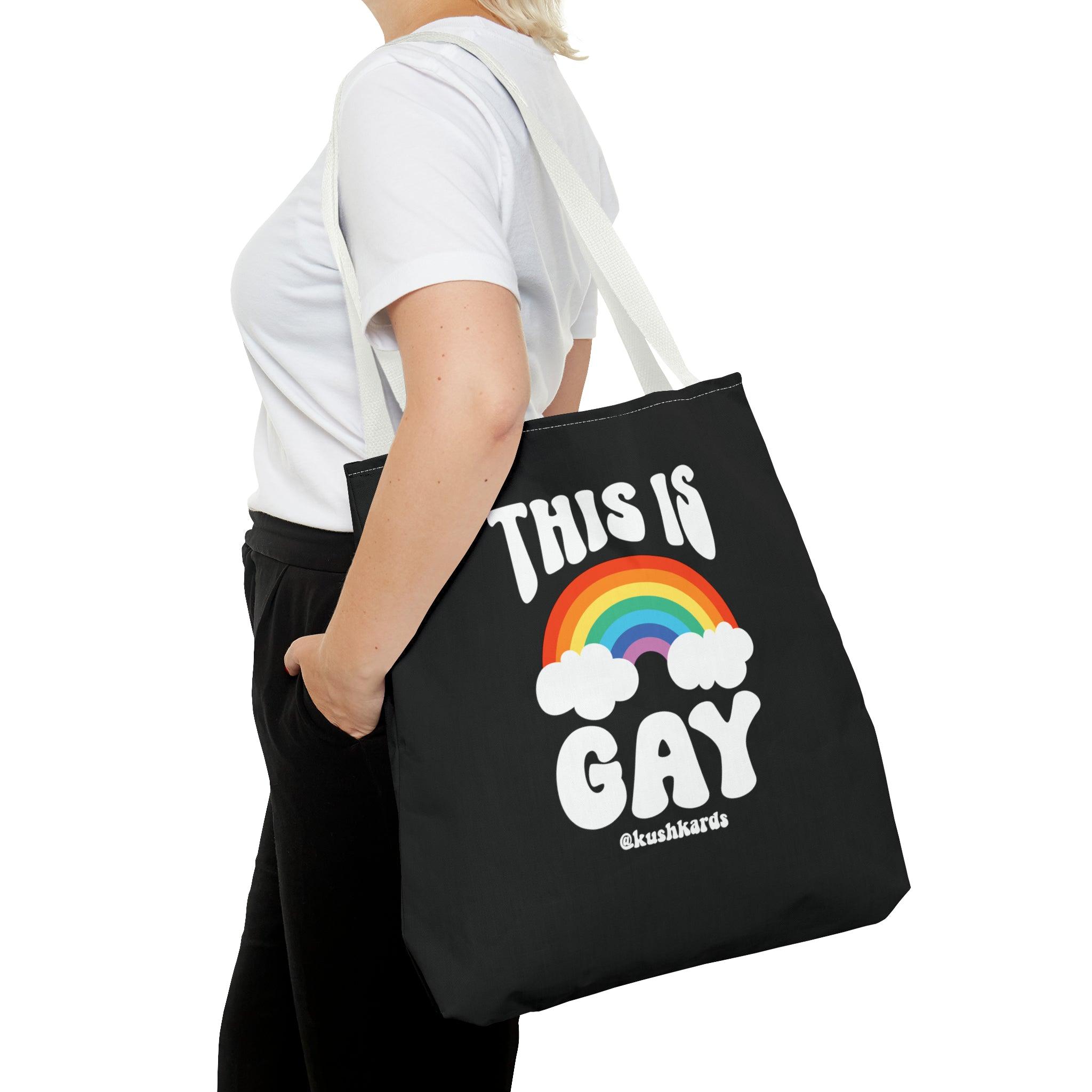 This Is Gay Clouds Tote Bag