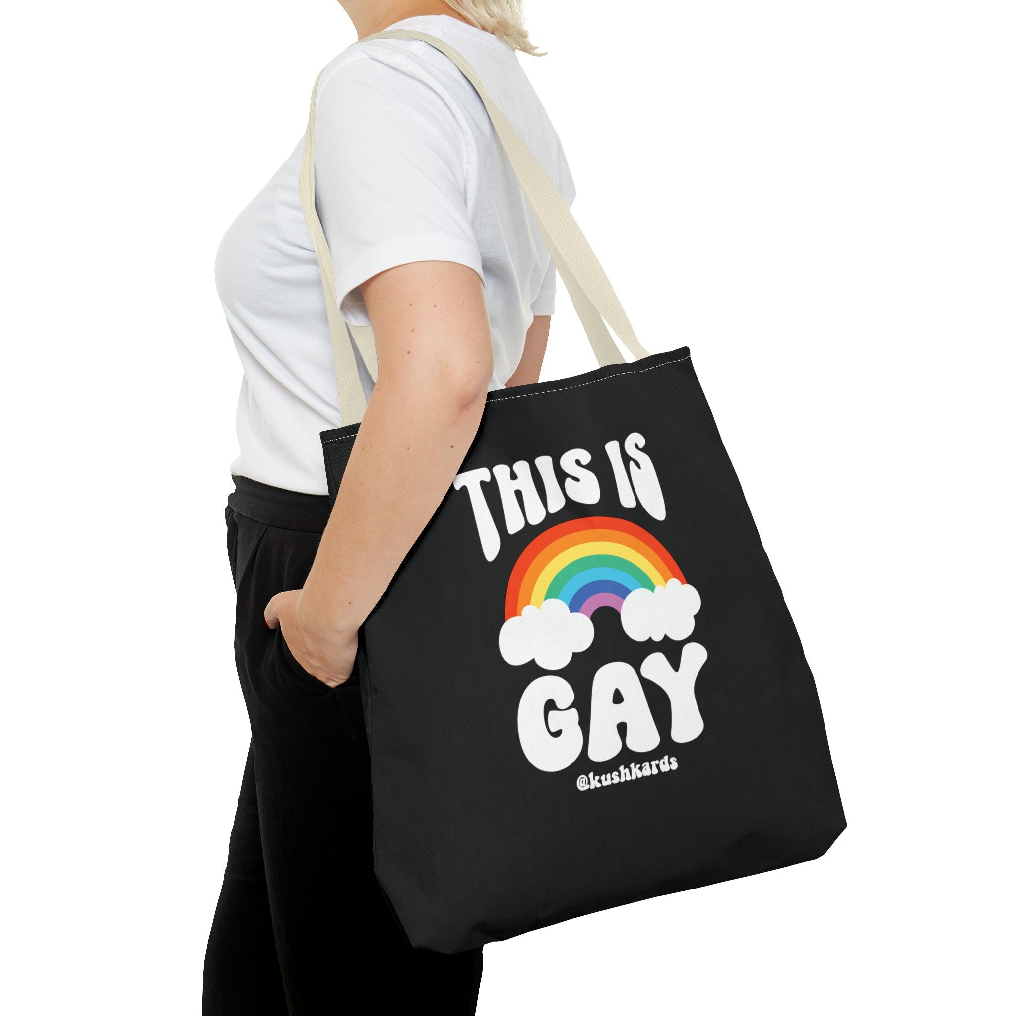 This Is Gay Clouds Tote Bag