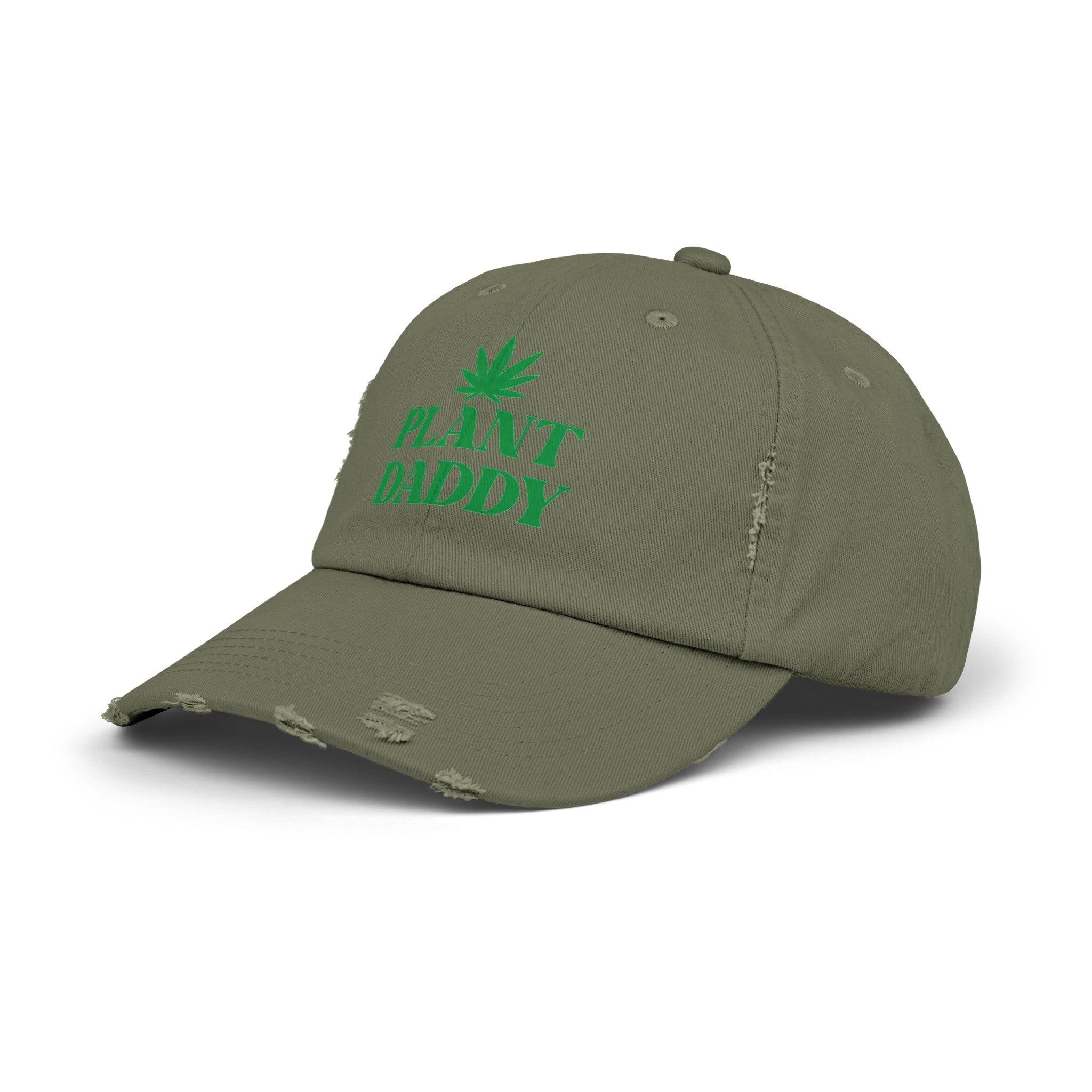 Plant Daddy Distressed Dad Hat