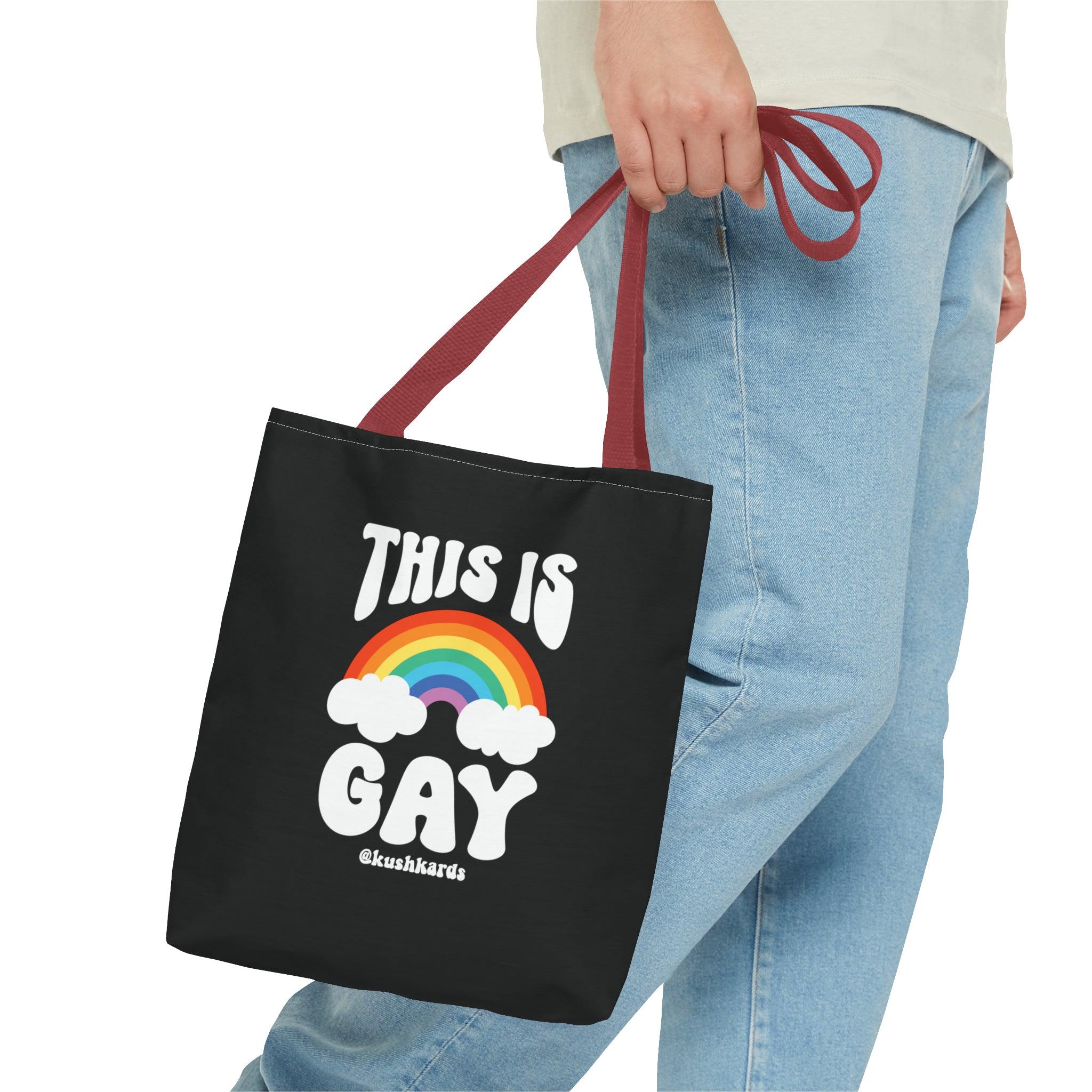 This Is Gay Clouds Tote Bag