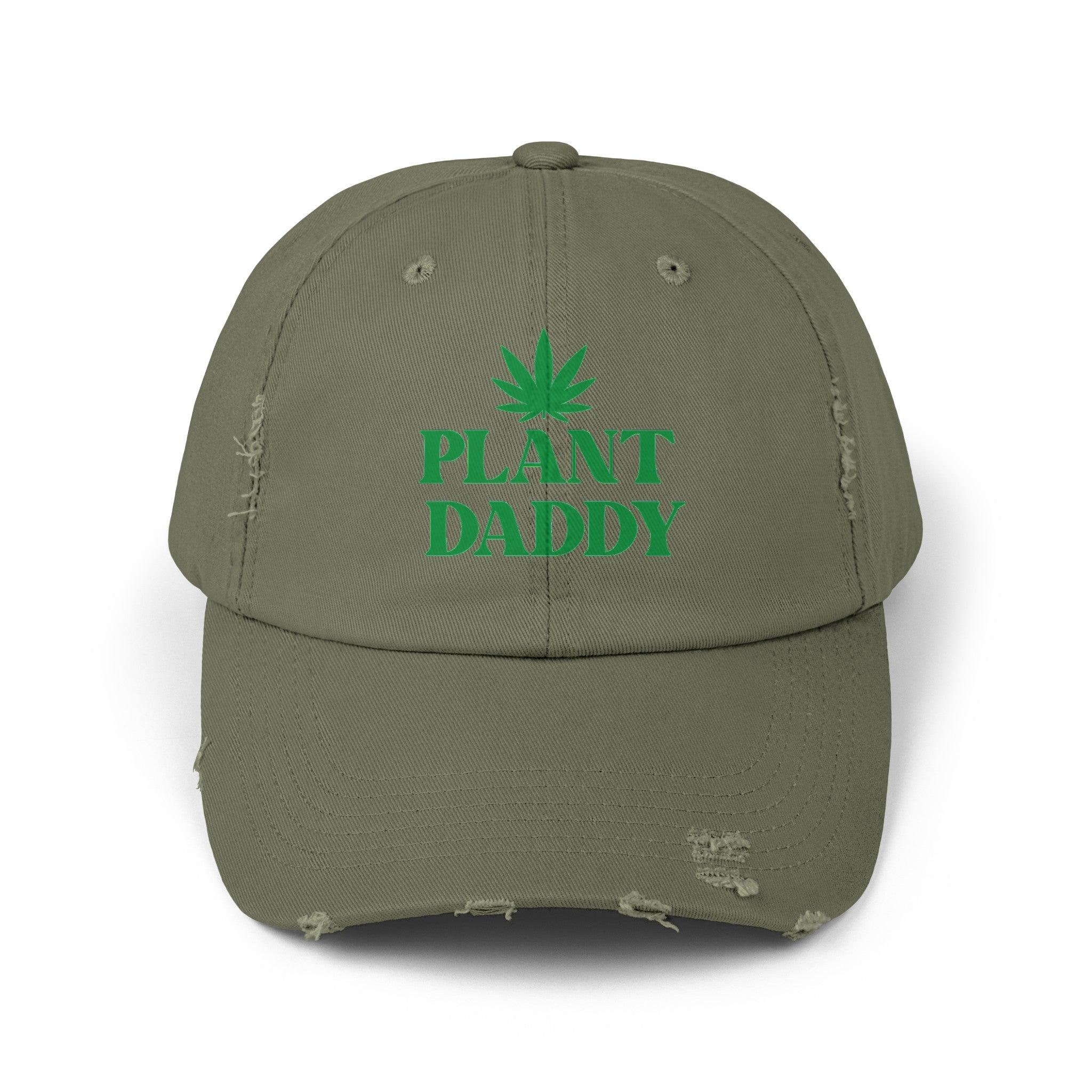Plant Daddy Distressed Dad Hat