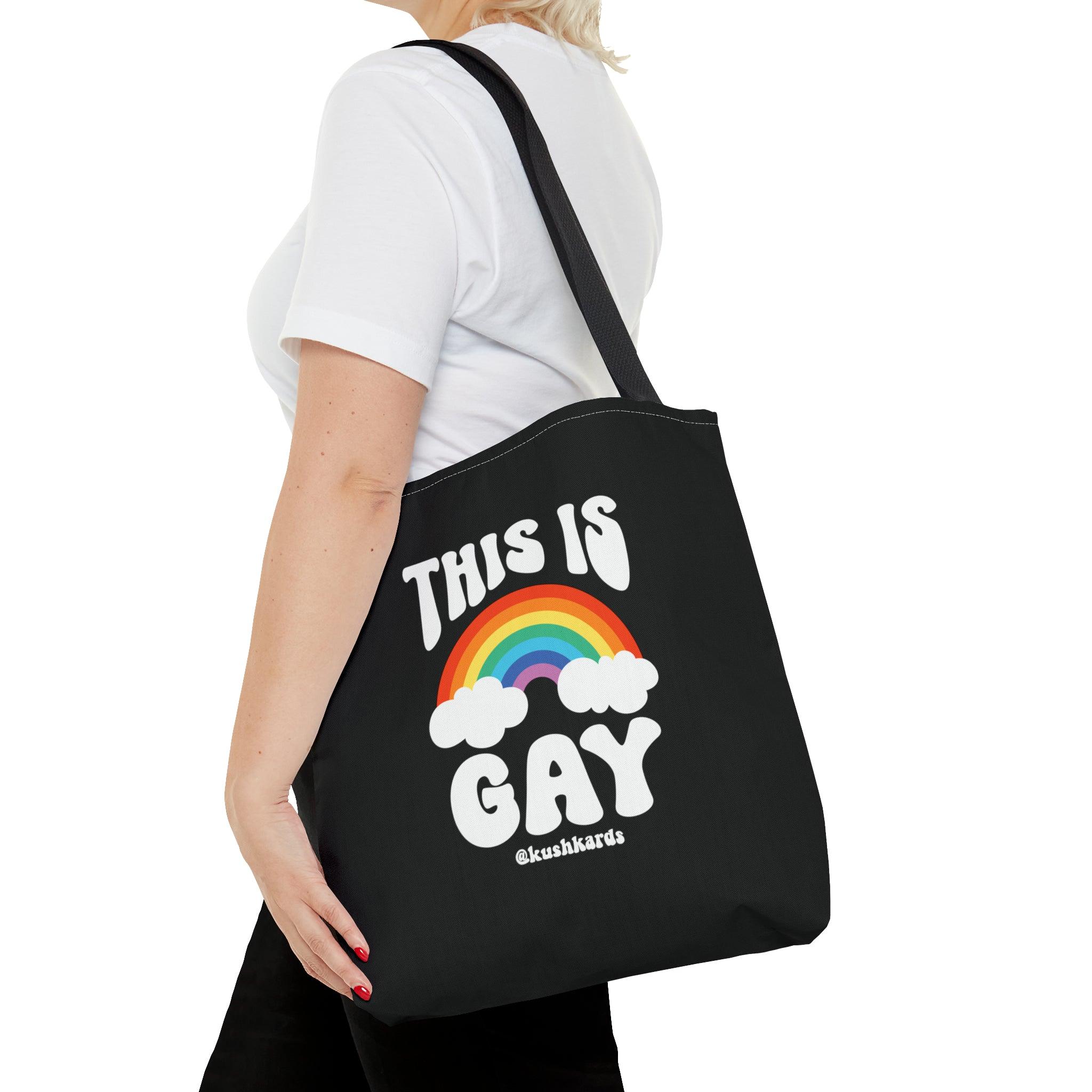 This Is Gay Clouds Tote Bag