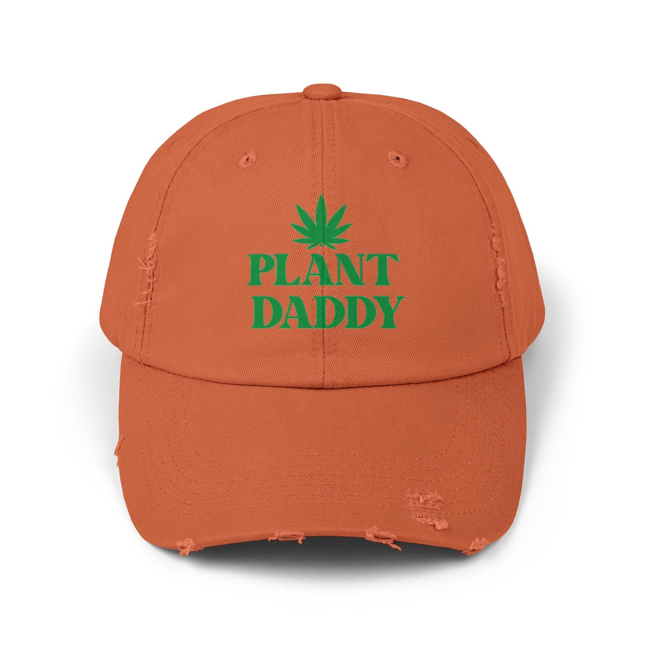 Plant Daddy Distressed Dad Hat