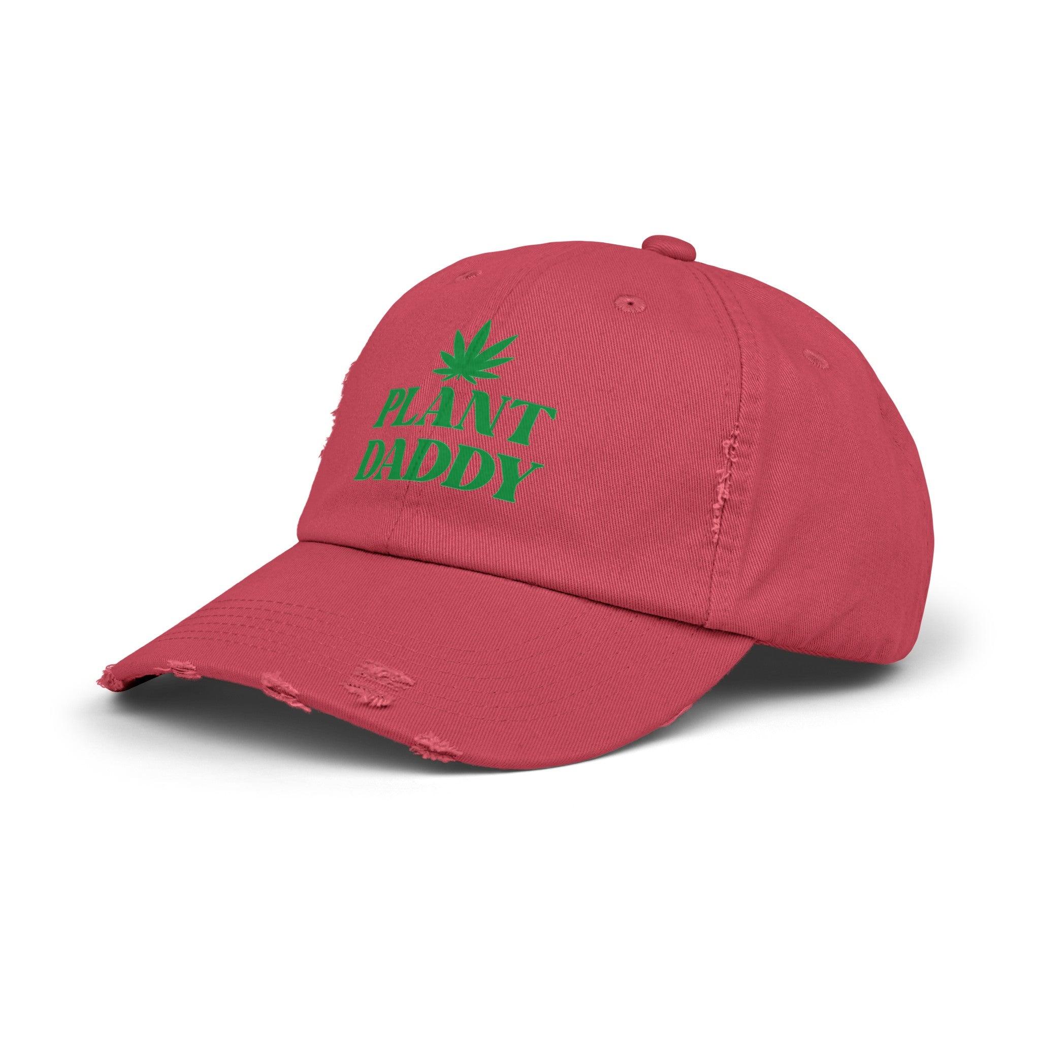 Plant Daddy Distressed Dad Hat