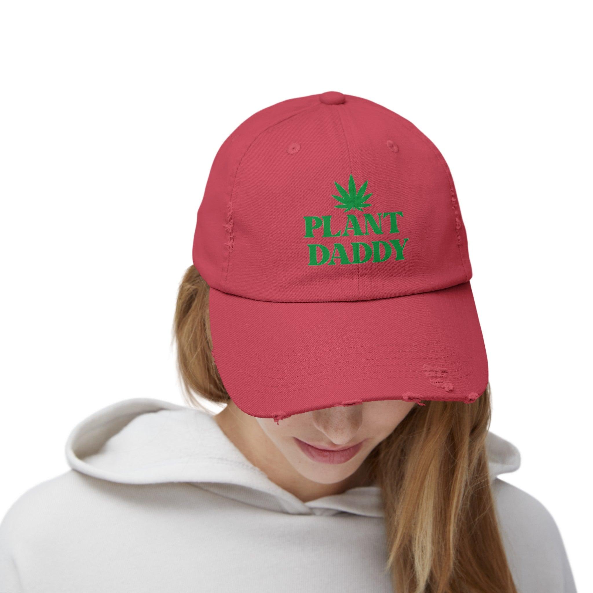 Plant Daddy Distressed Dad Hat
