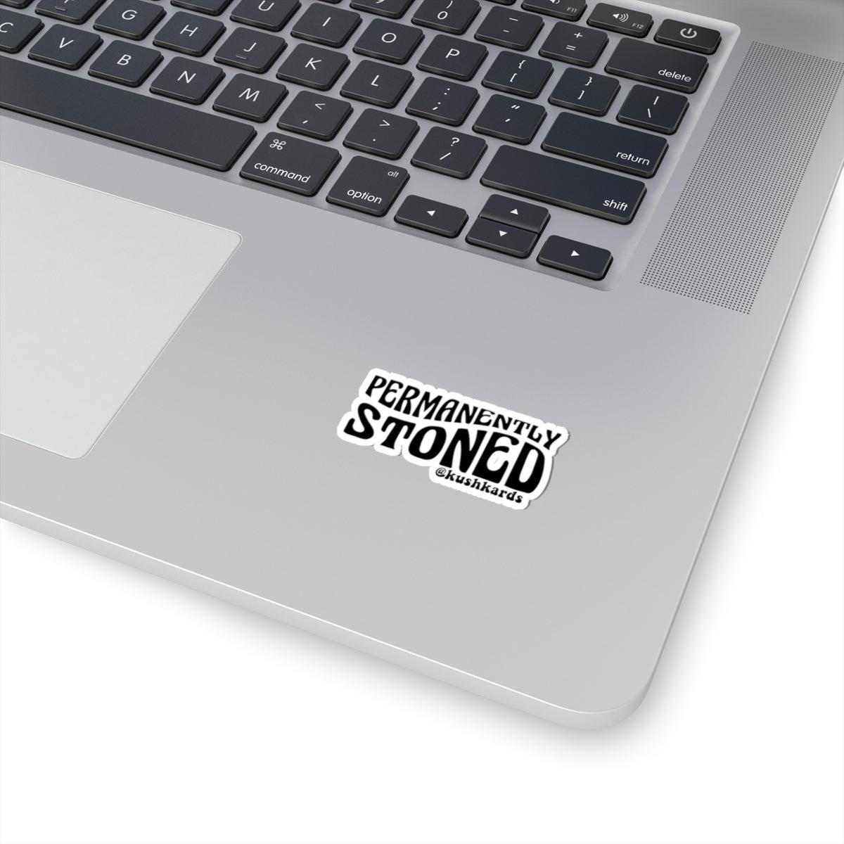 Permanently Stoned Kiss-Cut Stickers