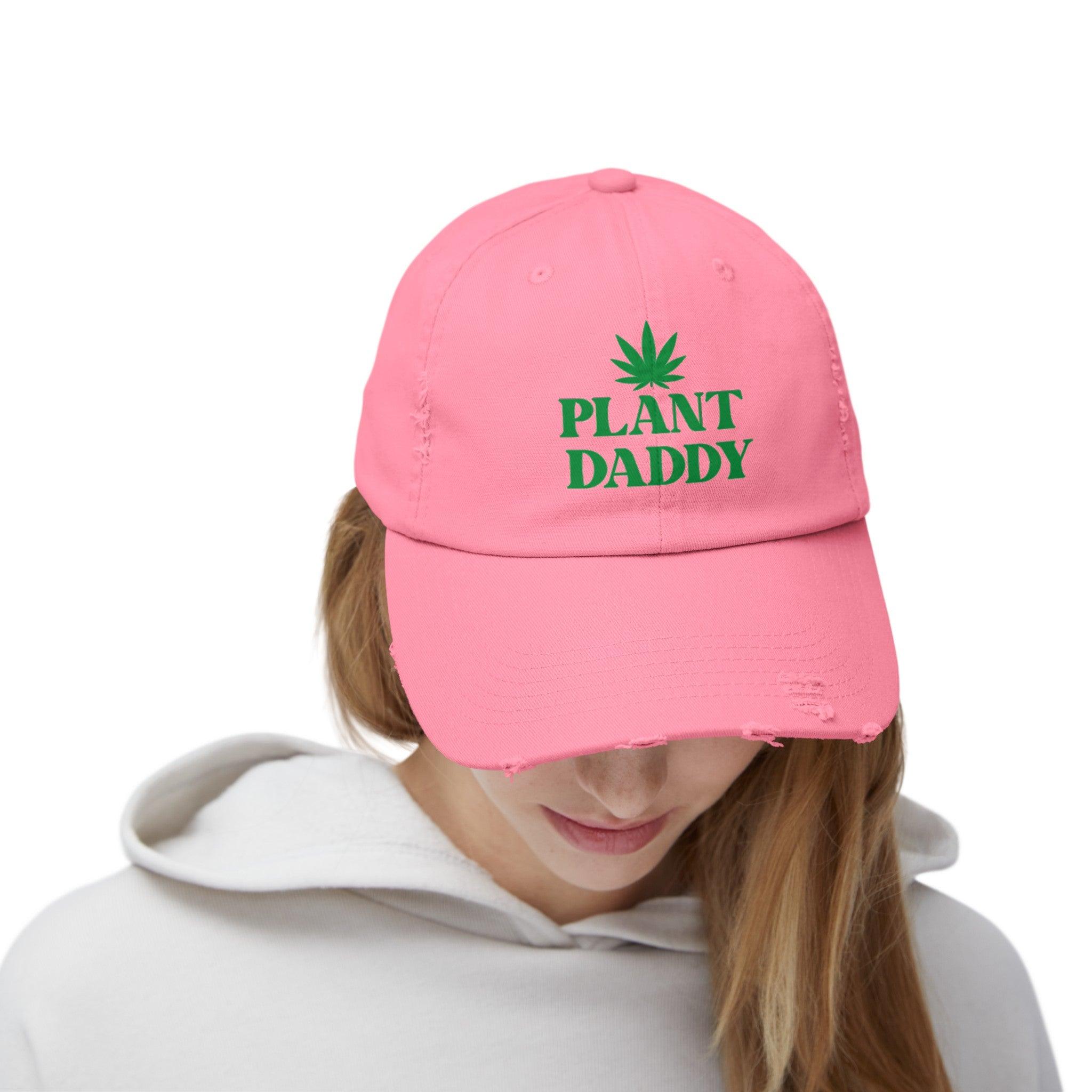 Plant Daddy Distressed Dad Hat