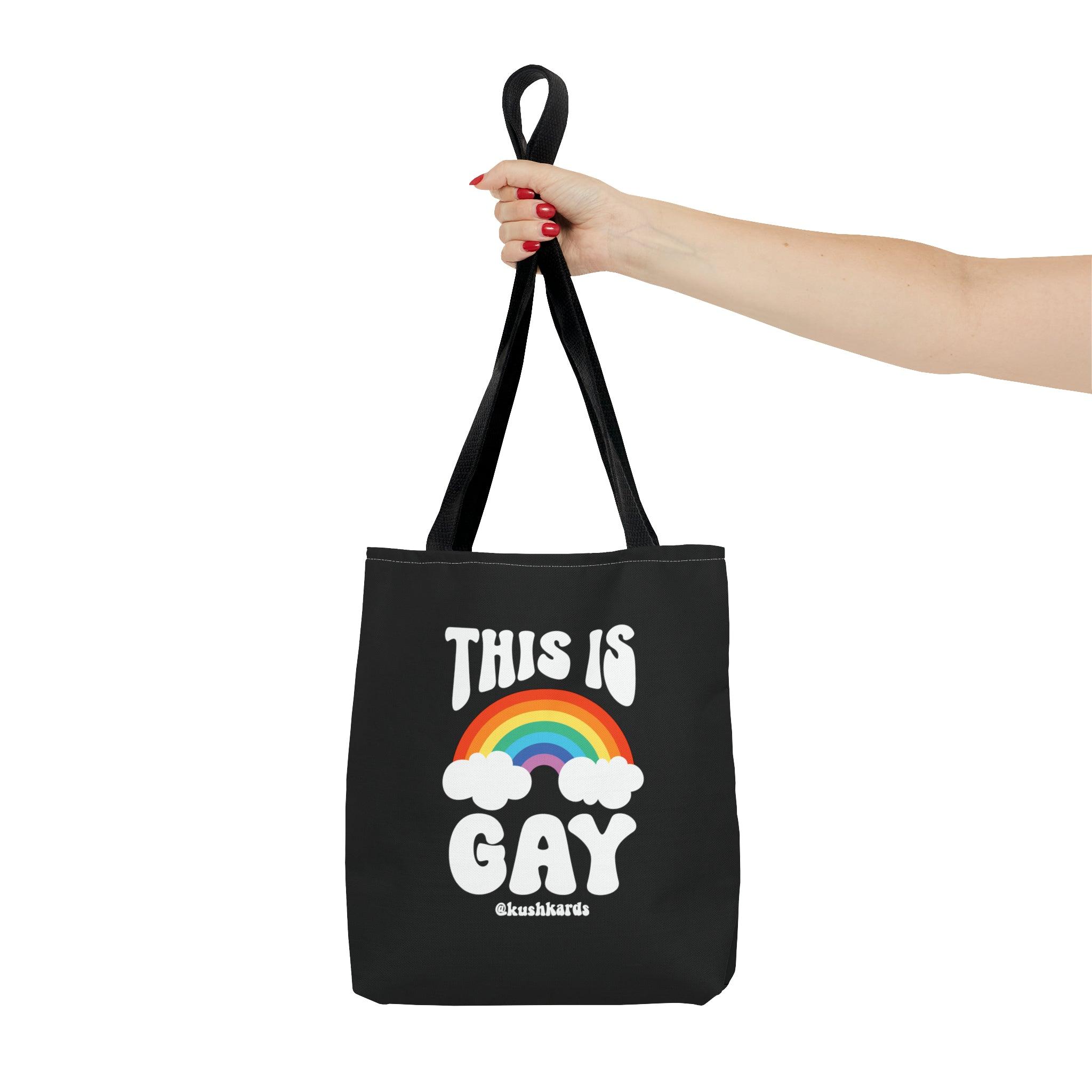 This Is Gay Clouds Tote Bag
