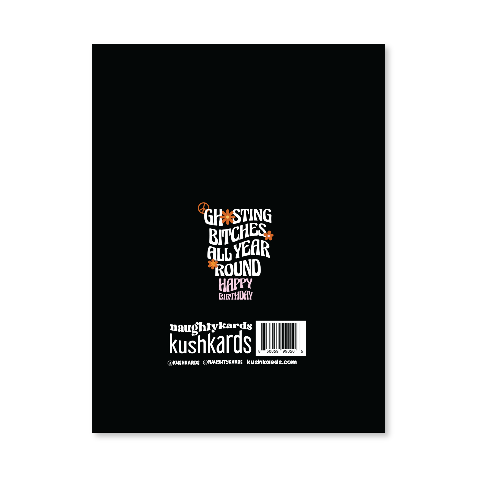 Naughty Halloween Greeting Card w/Matching Sticker (New 2024)