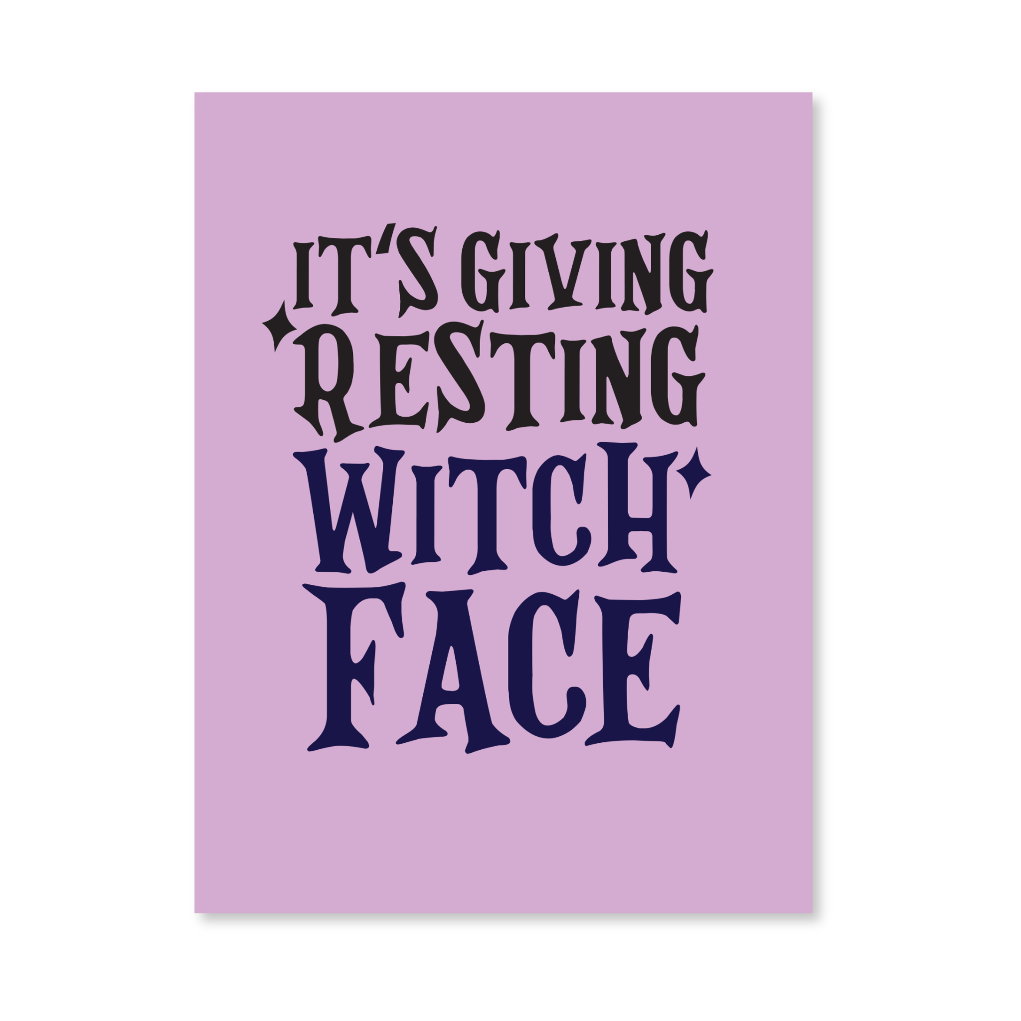 Naughty Halloween Greeting Card w/Matching Sticker (New 2024)