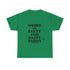 Smoke A Fatty For Saint Paddy T Shirt with black Text On green Shirt