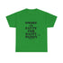 Smoke A Fatty For Saint Paddy T Shirt with black Text On green Shirt
