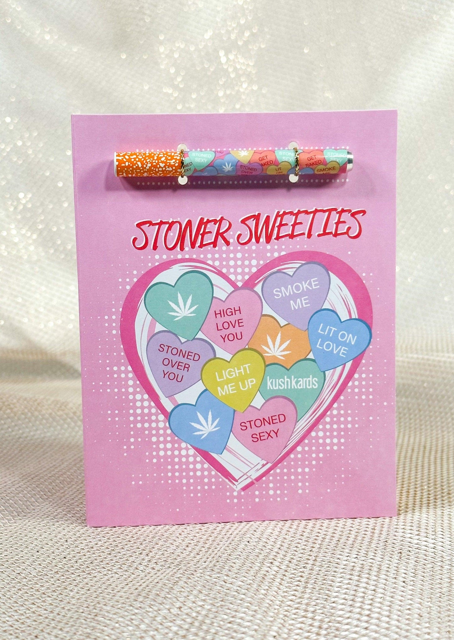 💕 Stoner Sweeties Valentine's Day Cannabis Greeting Card - KushKards