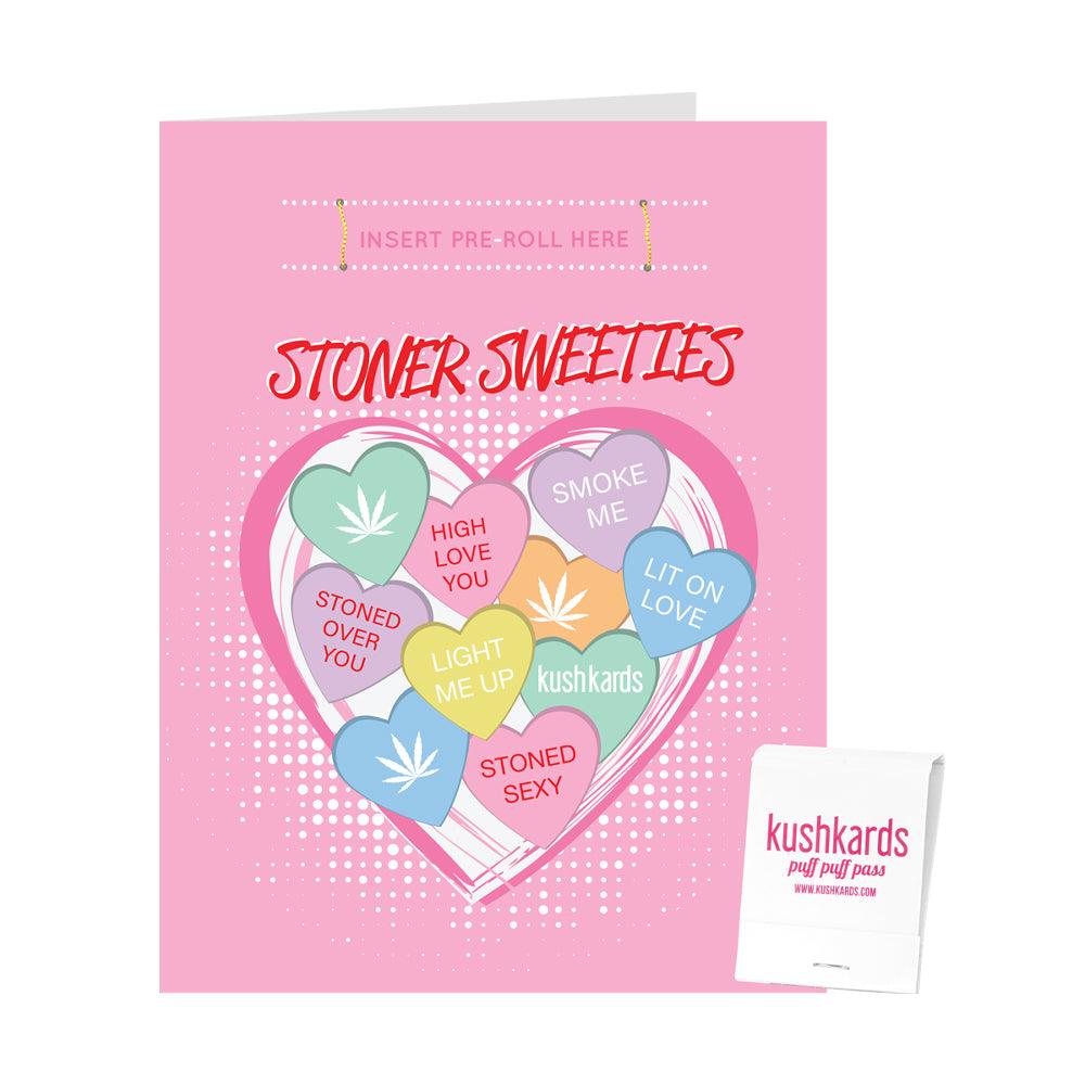 💕 Stoner Sweeties Valentine's Day Cannabis Greeting Card - KushKards
