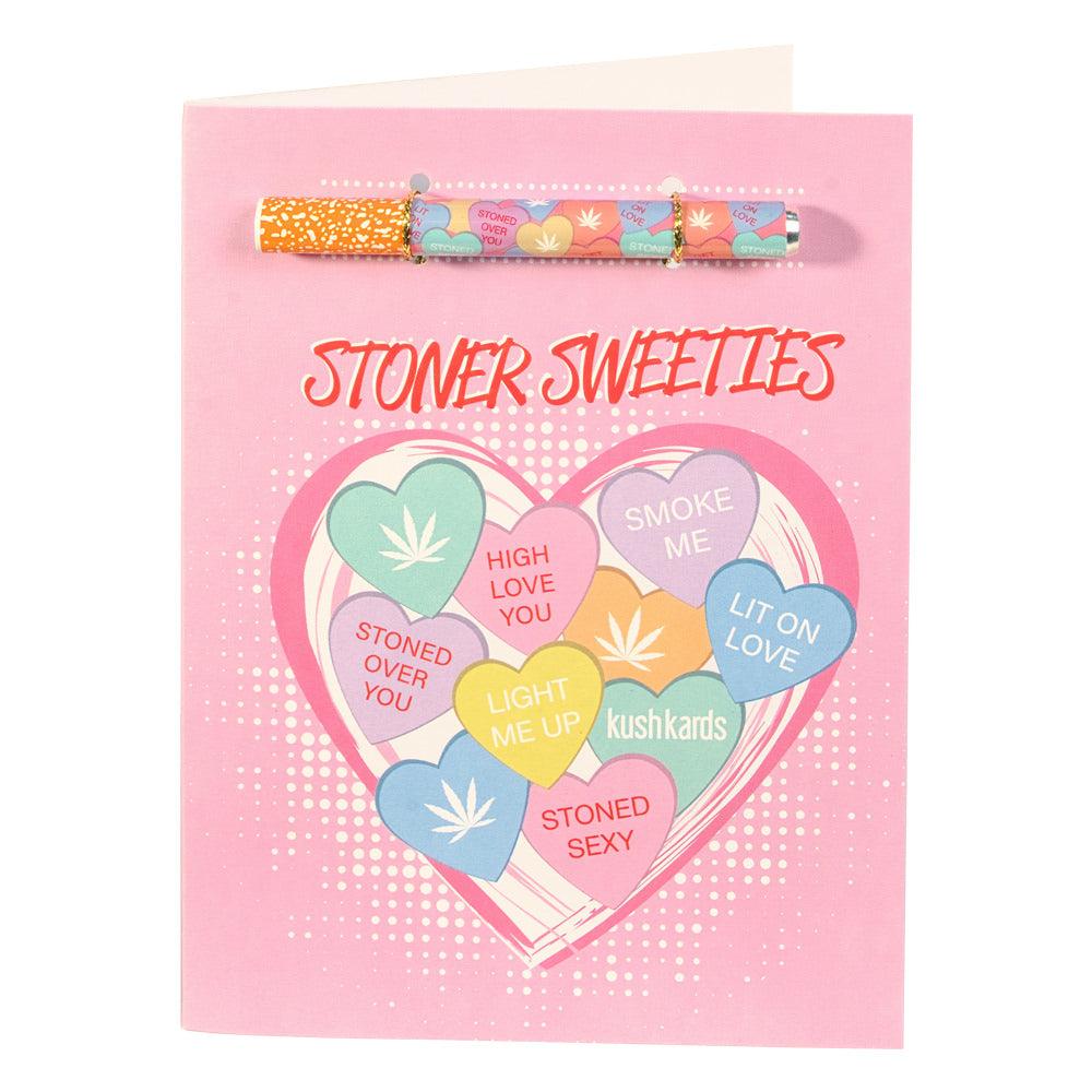💕 Stoner Sweeties Valentine's Day Cannabis Greeting Card - KushKards