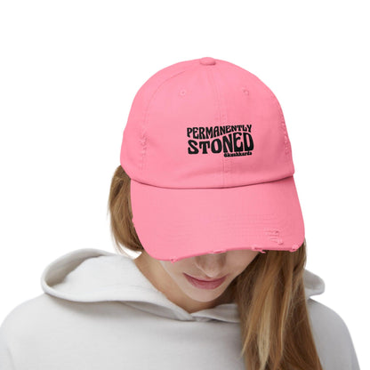 Permanently Stoned Distressed Dad Hat