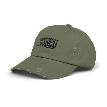 Permanently Stoned Distressed Dad Hat