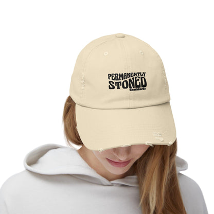 Permanently Stoned Distressed Dad Hat