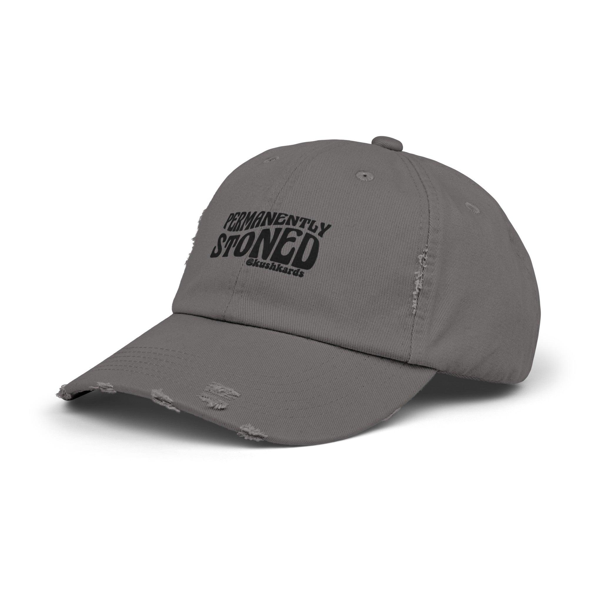 Permanently Stoned Distressed Dad Hat