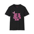 Skip The Hunt and Smoke The Blunt Writing with bunny ears on the top left in all in pink and white